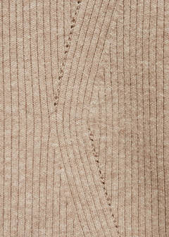 Ribbed hooded sweater — Light/Pastel Grey 7