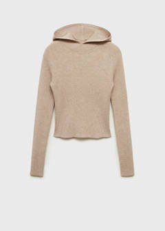 Ribbed hooded sweater — Light/Pastel Grey 5