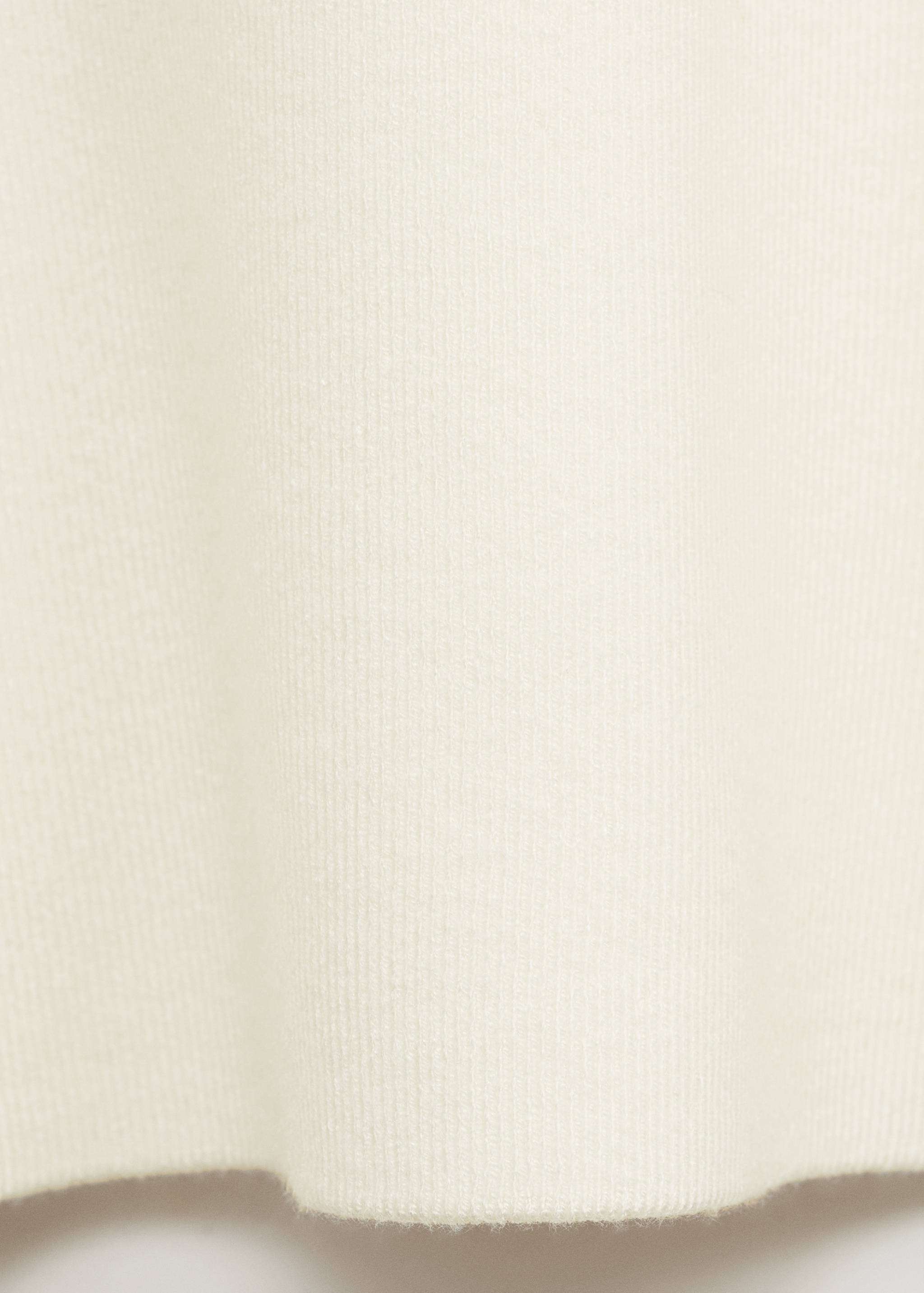 Knitted sweater with oversized sleeves - Details of the article 0