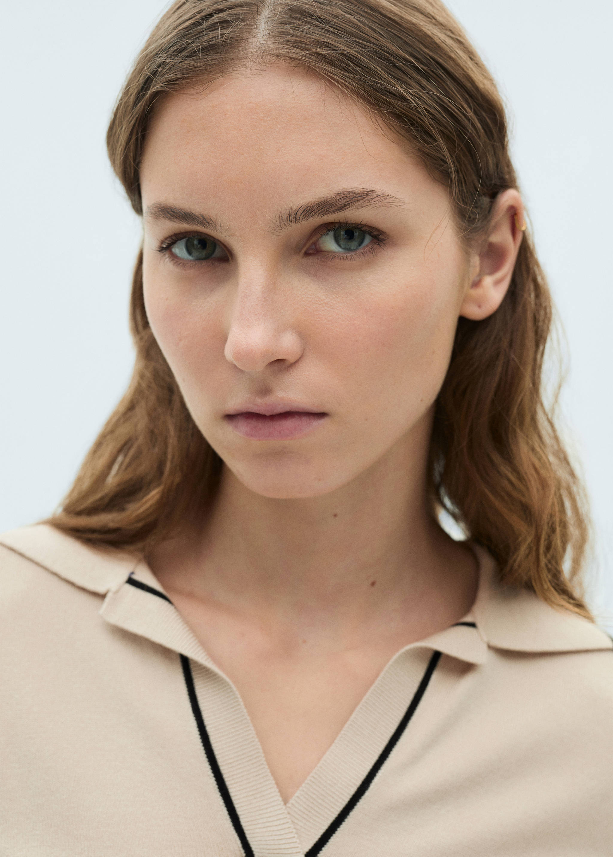 Pull revers contrastés liserés - Détail de l'article 1