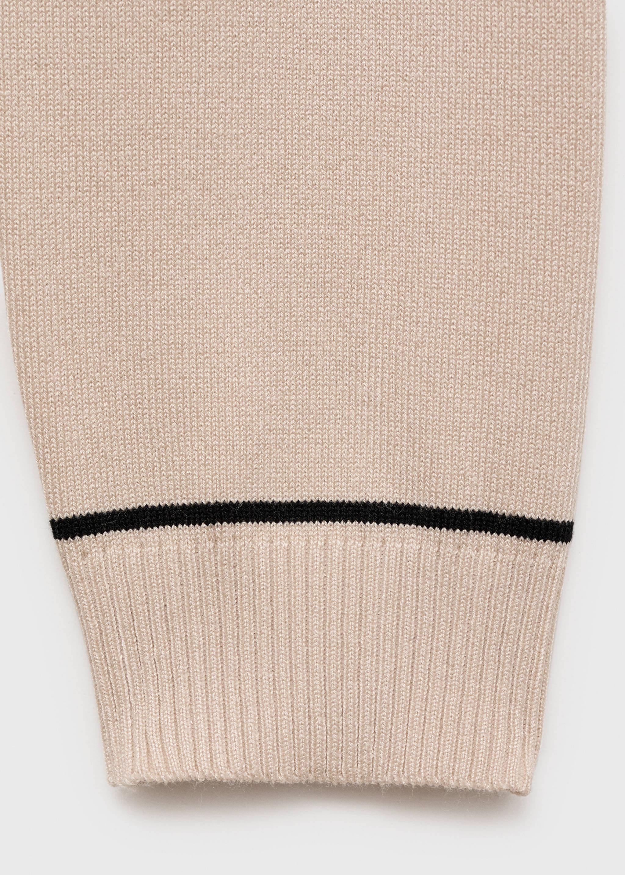 Pull revers contrastés liserés - Détail de l'article 0