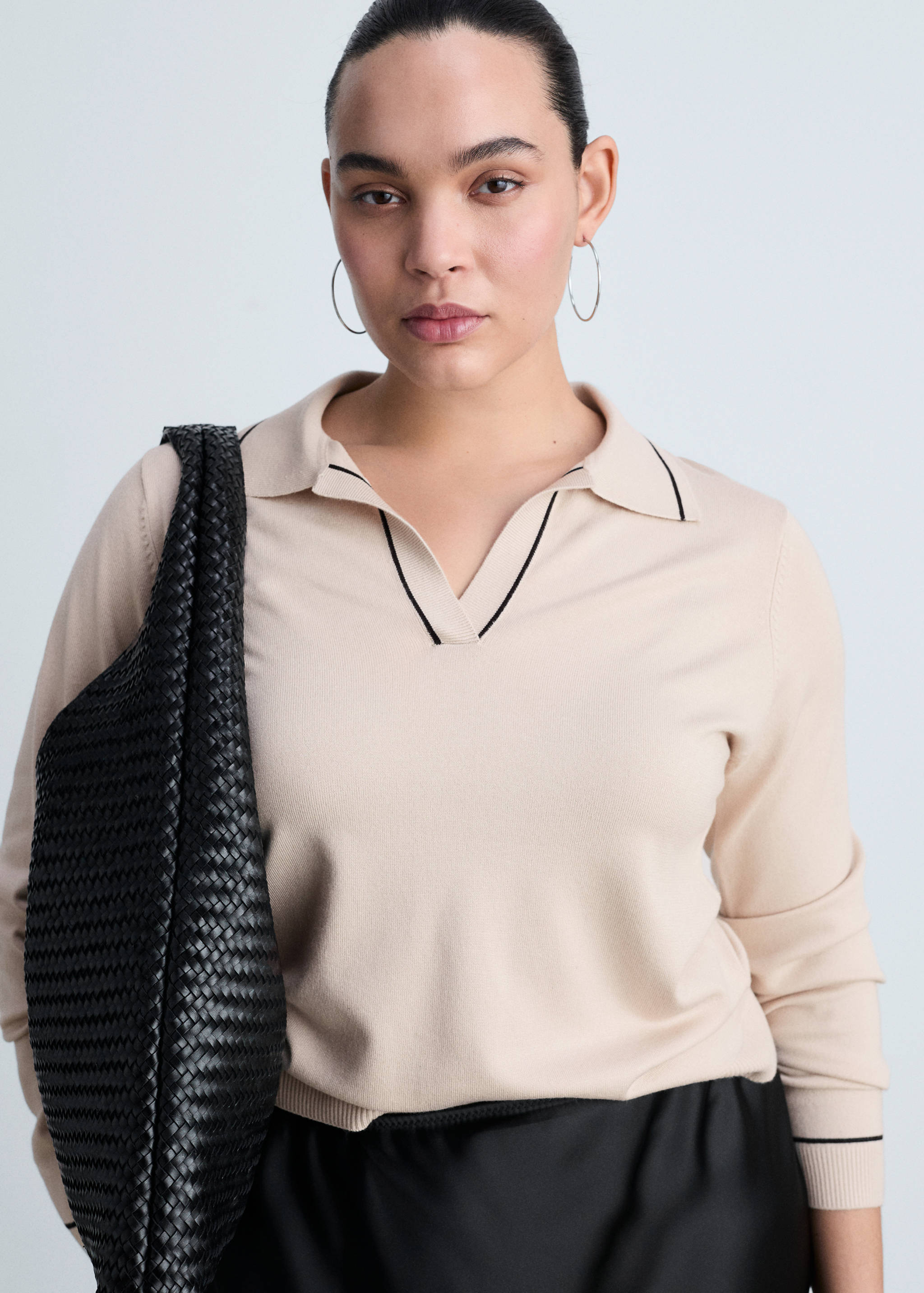 Pull revers contrastés liserés - Détail de l'article 5