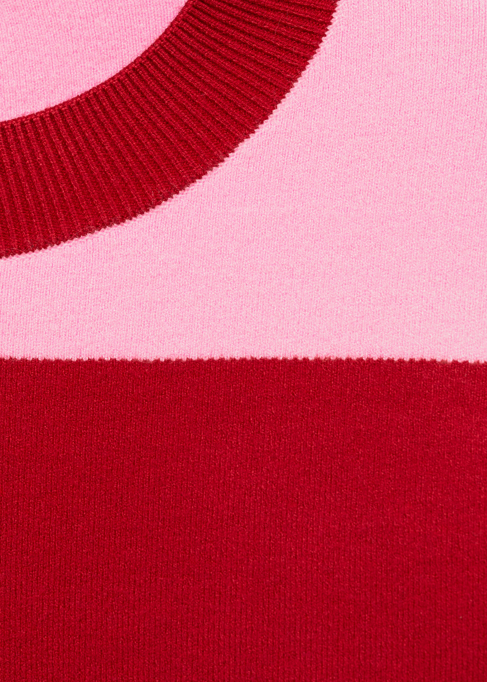 Round-neck striped sweater - Details of the article 8