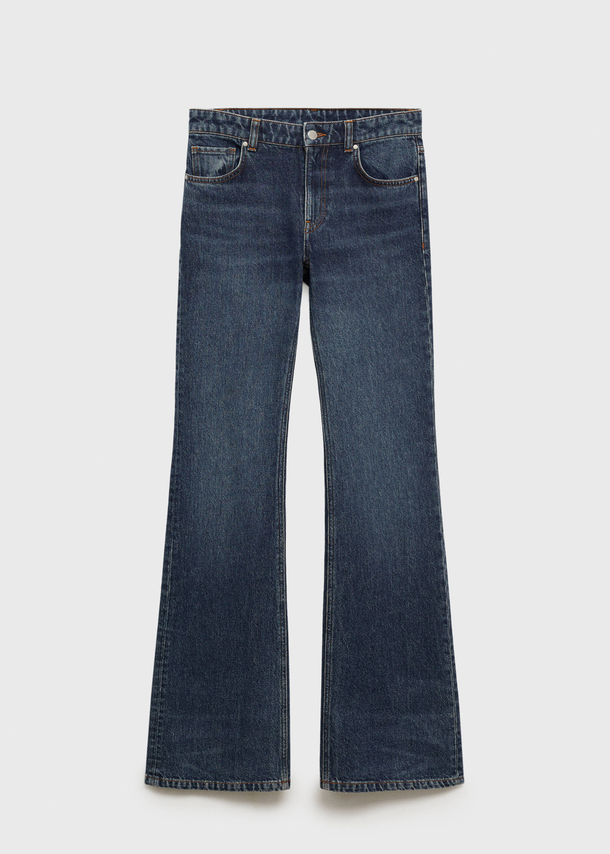 High-waist flared jeans - Article without model