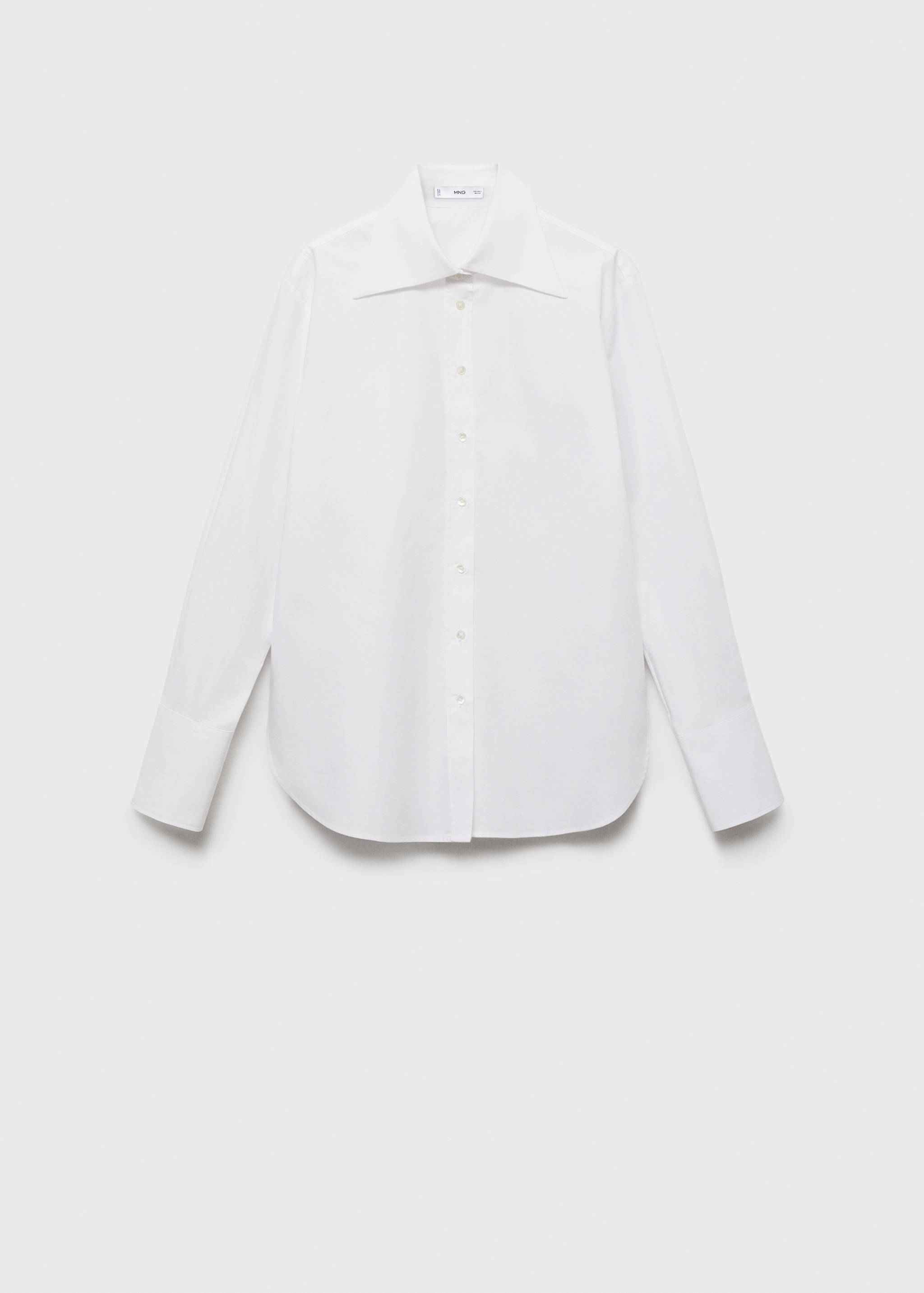 Oversize cotton shirt - Article without model