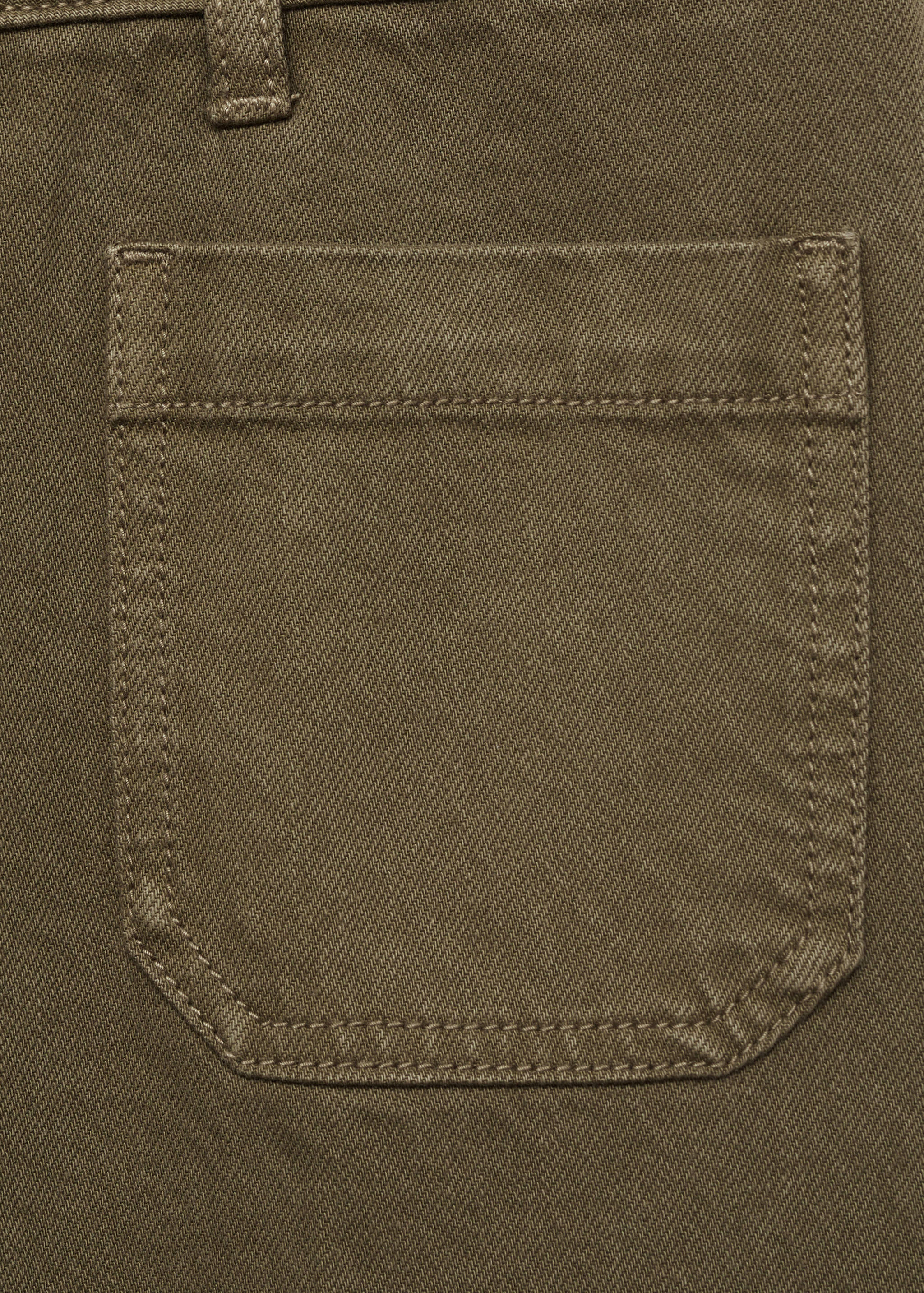 Wide leg jeans with pockets - Details of the article 0