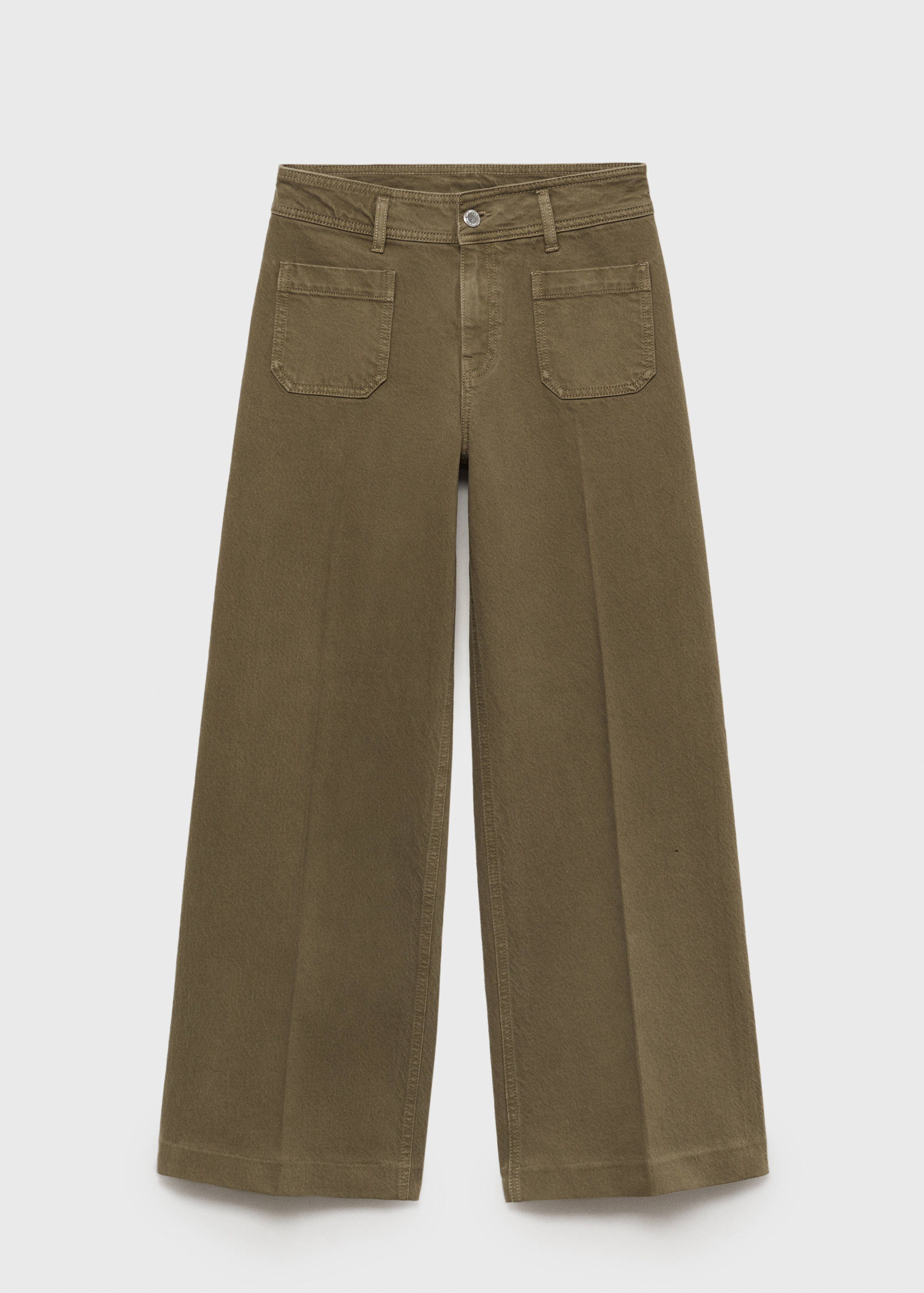 Wide leg jeans with pockets - Article without model