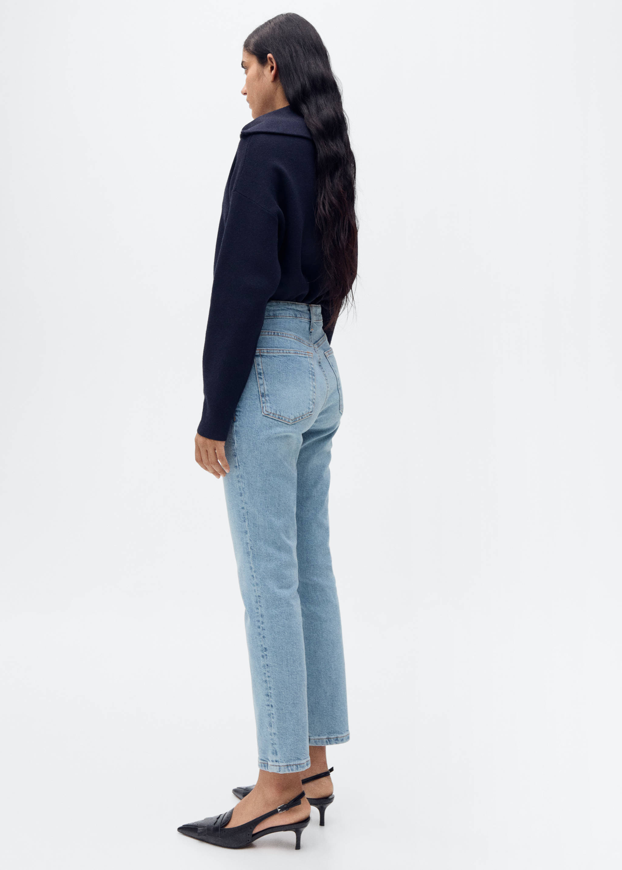 Claudia slim-fit cropped jeans - Reverse of the article