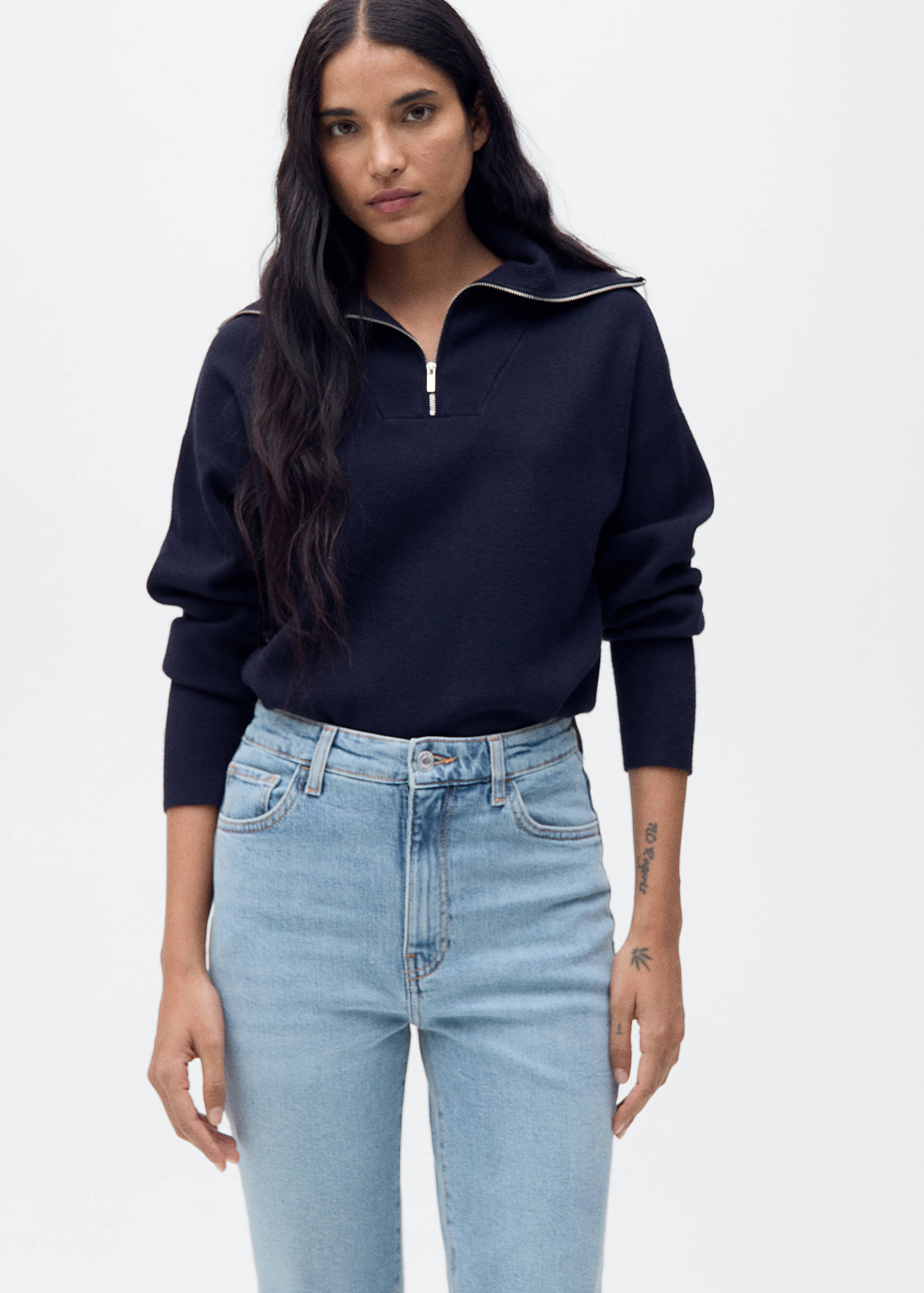 Claudia slim-fit cropped jeans - Details of the article 1