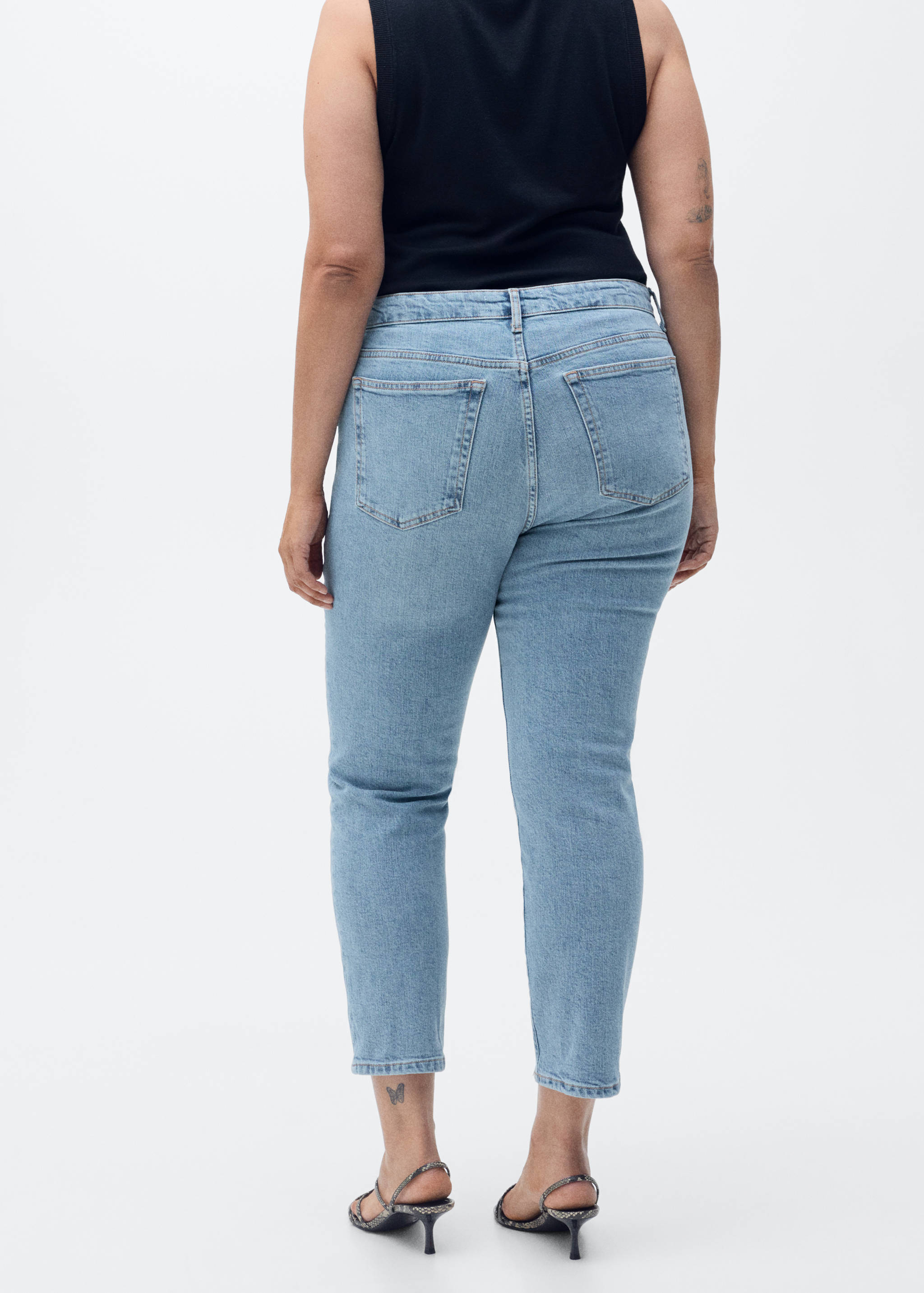 Claudia slim-fit cropped jeans - Details of the article 4