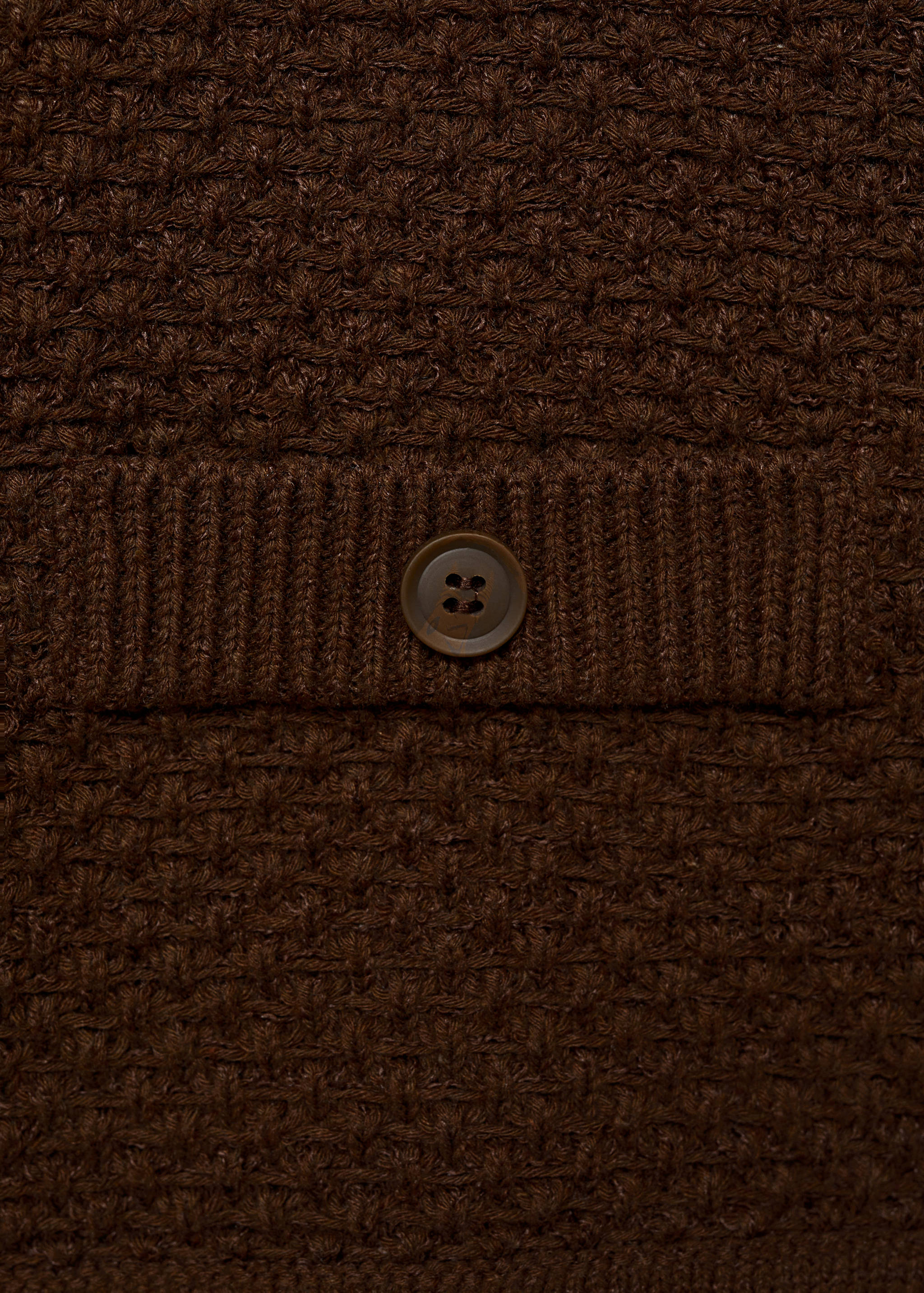 Polo-neck knitted jacket - Details of the article 8