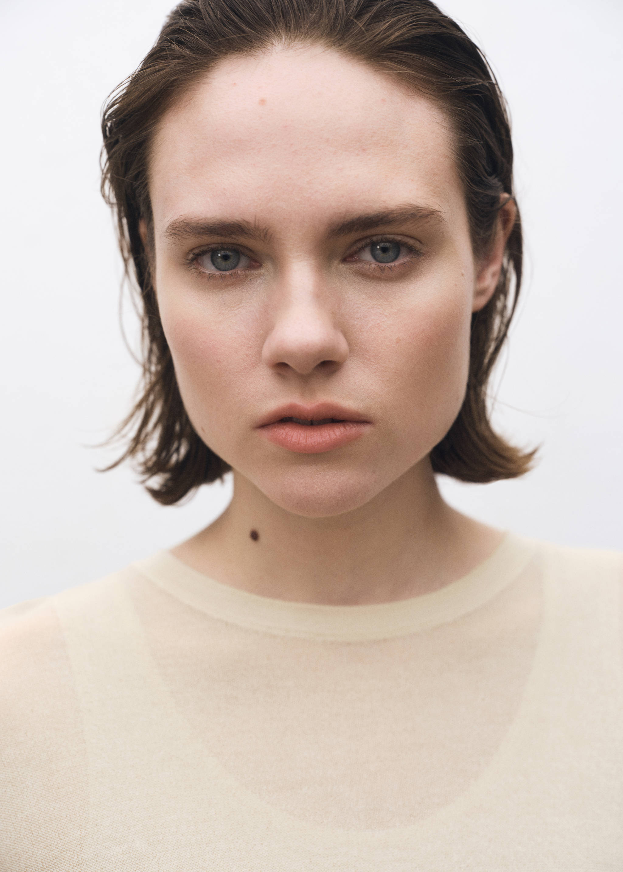 Объемный джемпер с коротким рукавом - Деталь изделия 1