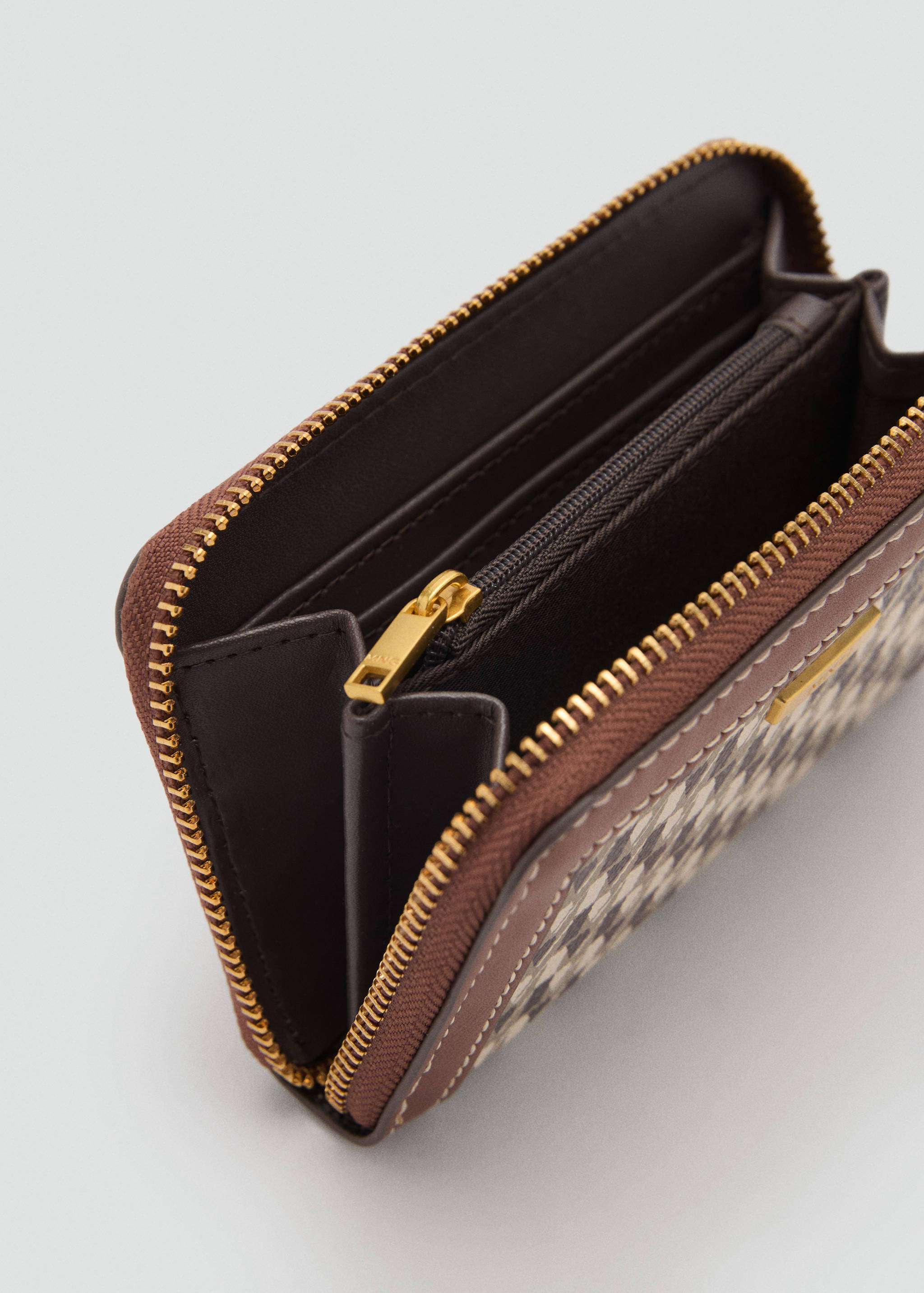 Coin purse with printed logo - Medium plane