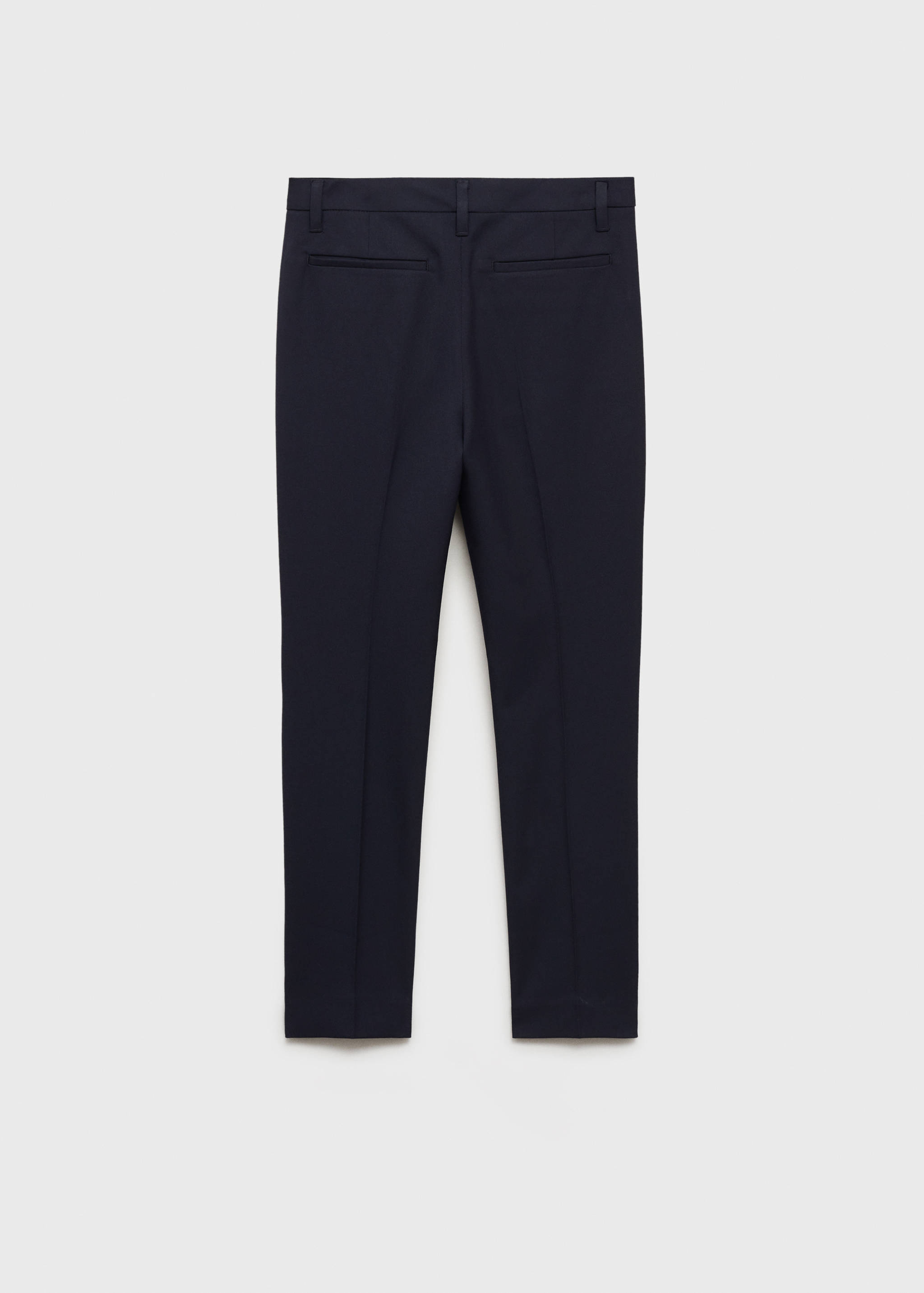 Slim-fit suit trousers - Reverse of the article