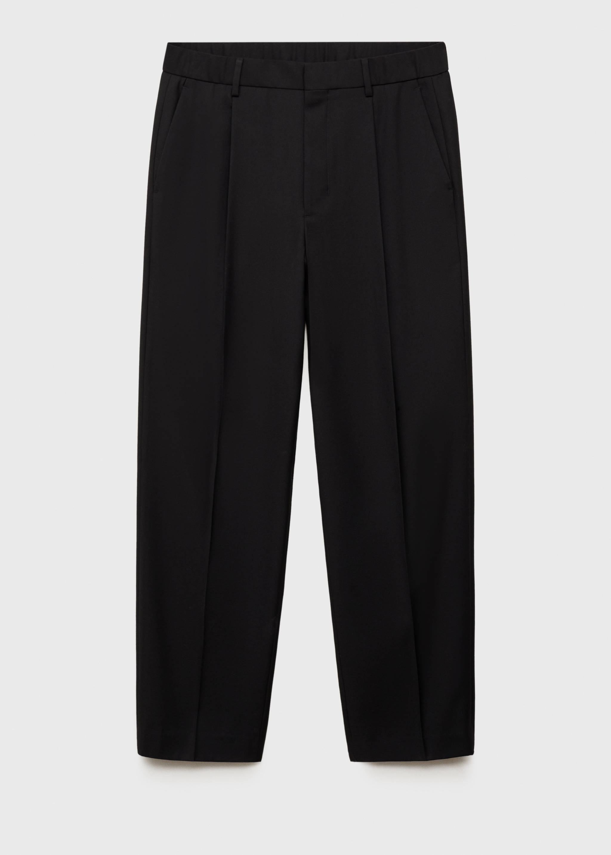 Relaxed-fit suit pants with pleats - Article without model