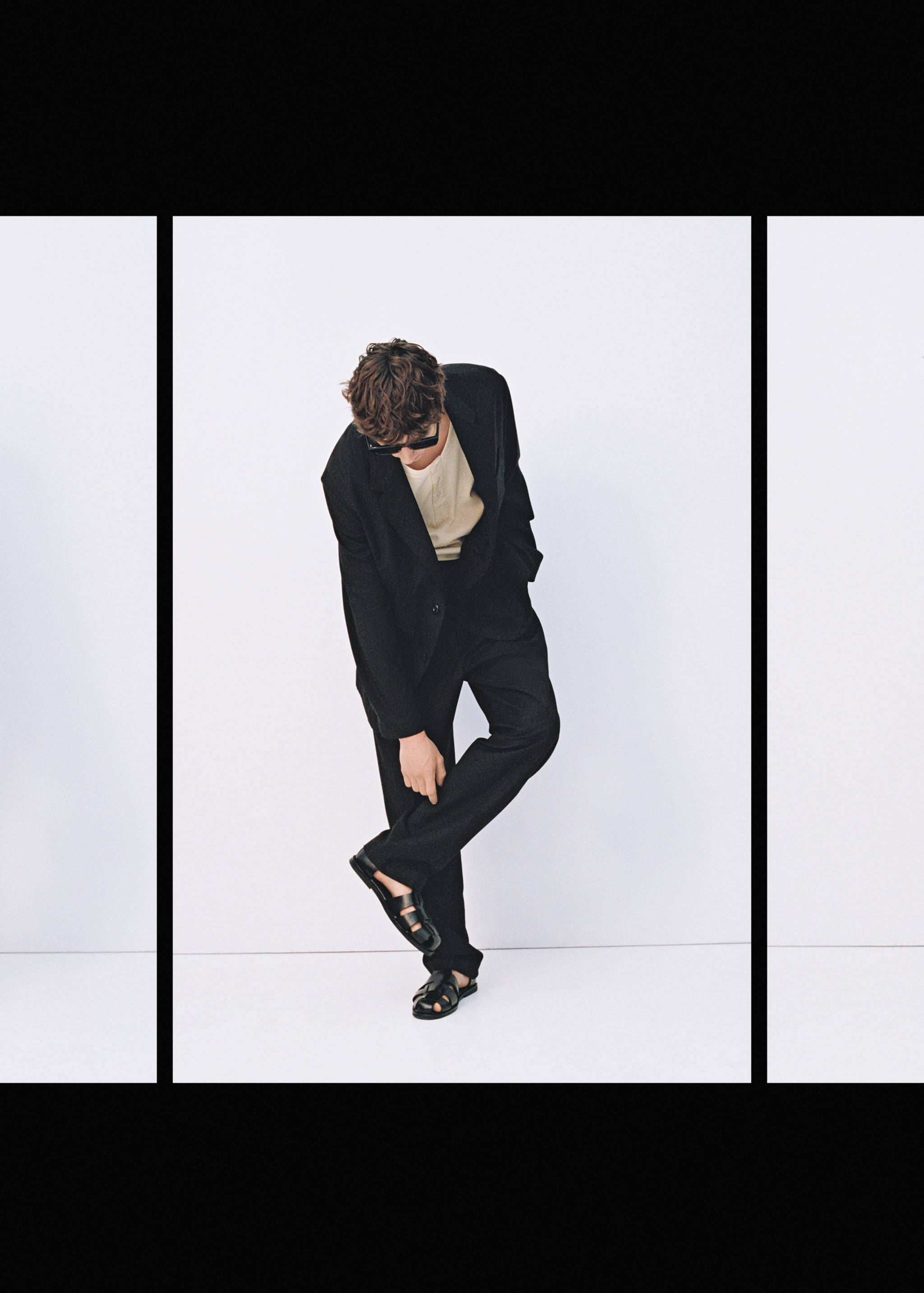 Relaxed-fit suit pants with pleats - Details of the article 5