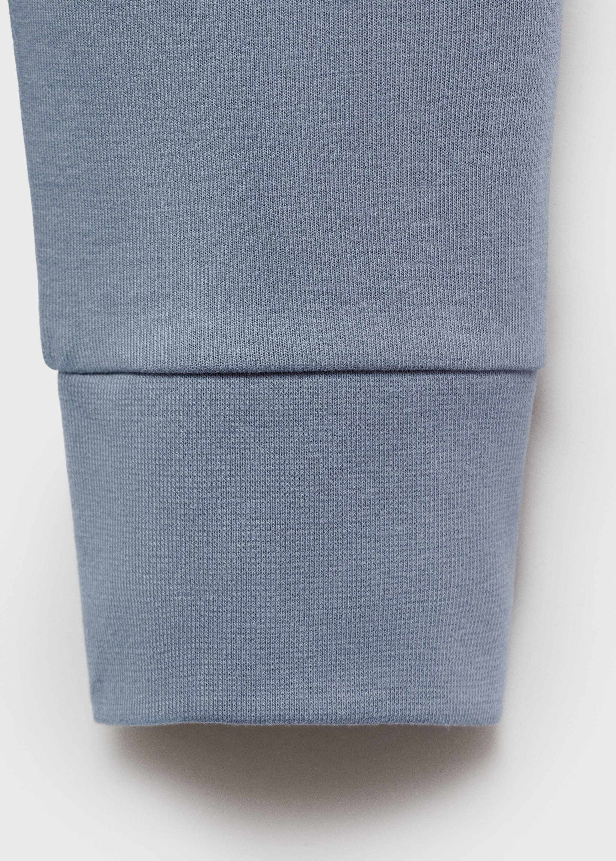 常规版型棉质连帽卫衣 - null