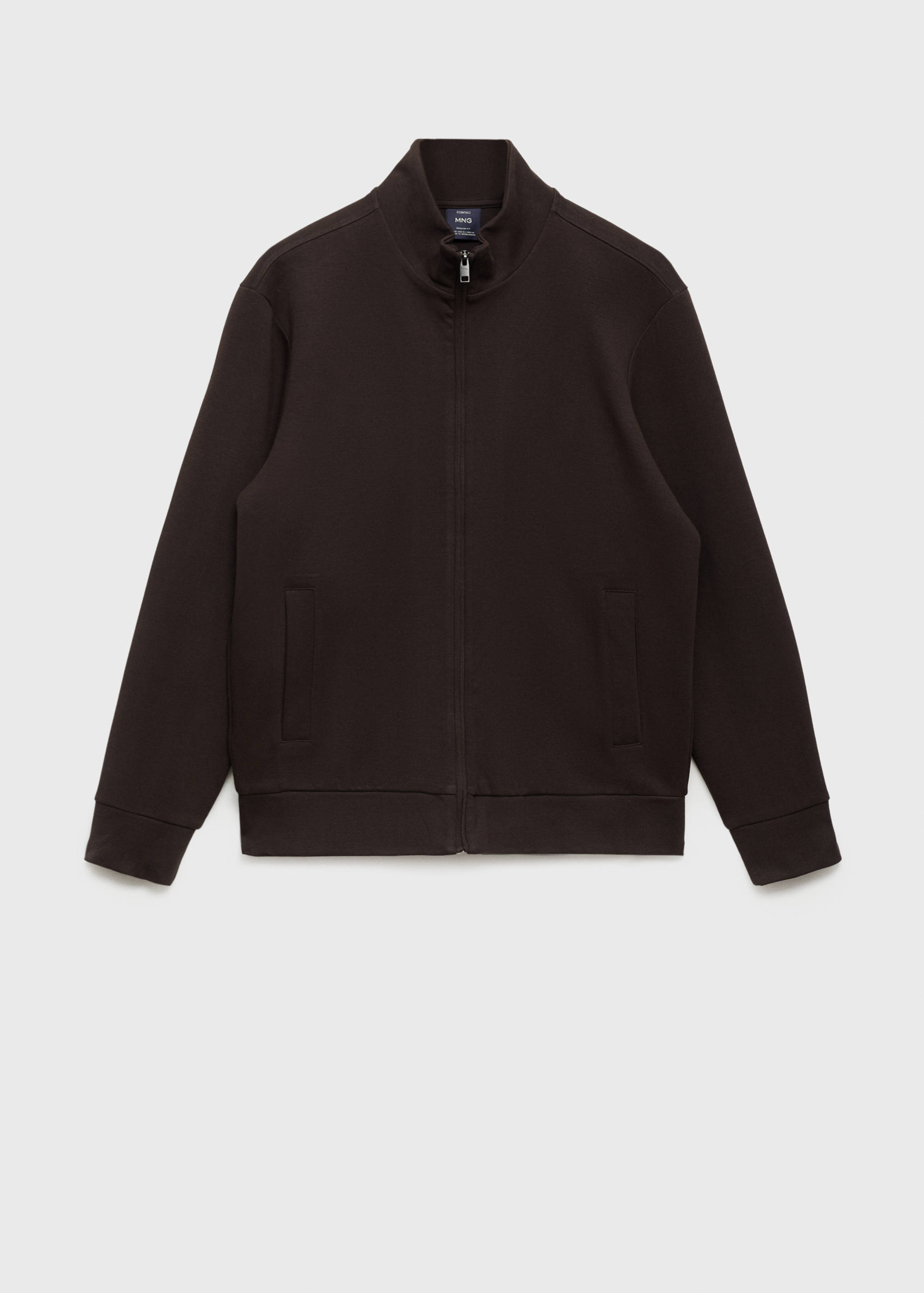 Sudadera perkins algodón cremallera - Artículo sin modelo