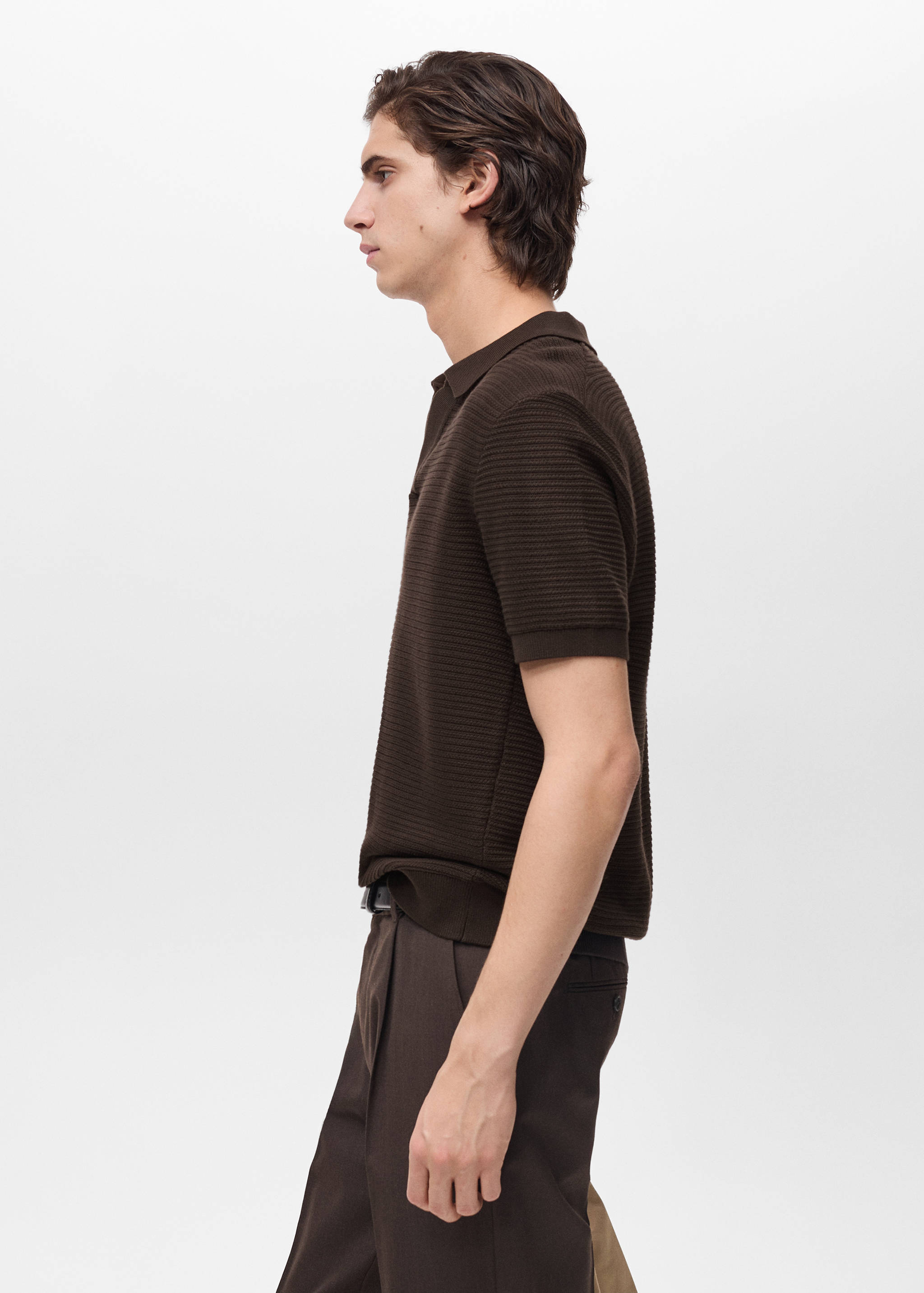 Polo 100% cotó punt estructura - Detall de l'article 2