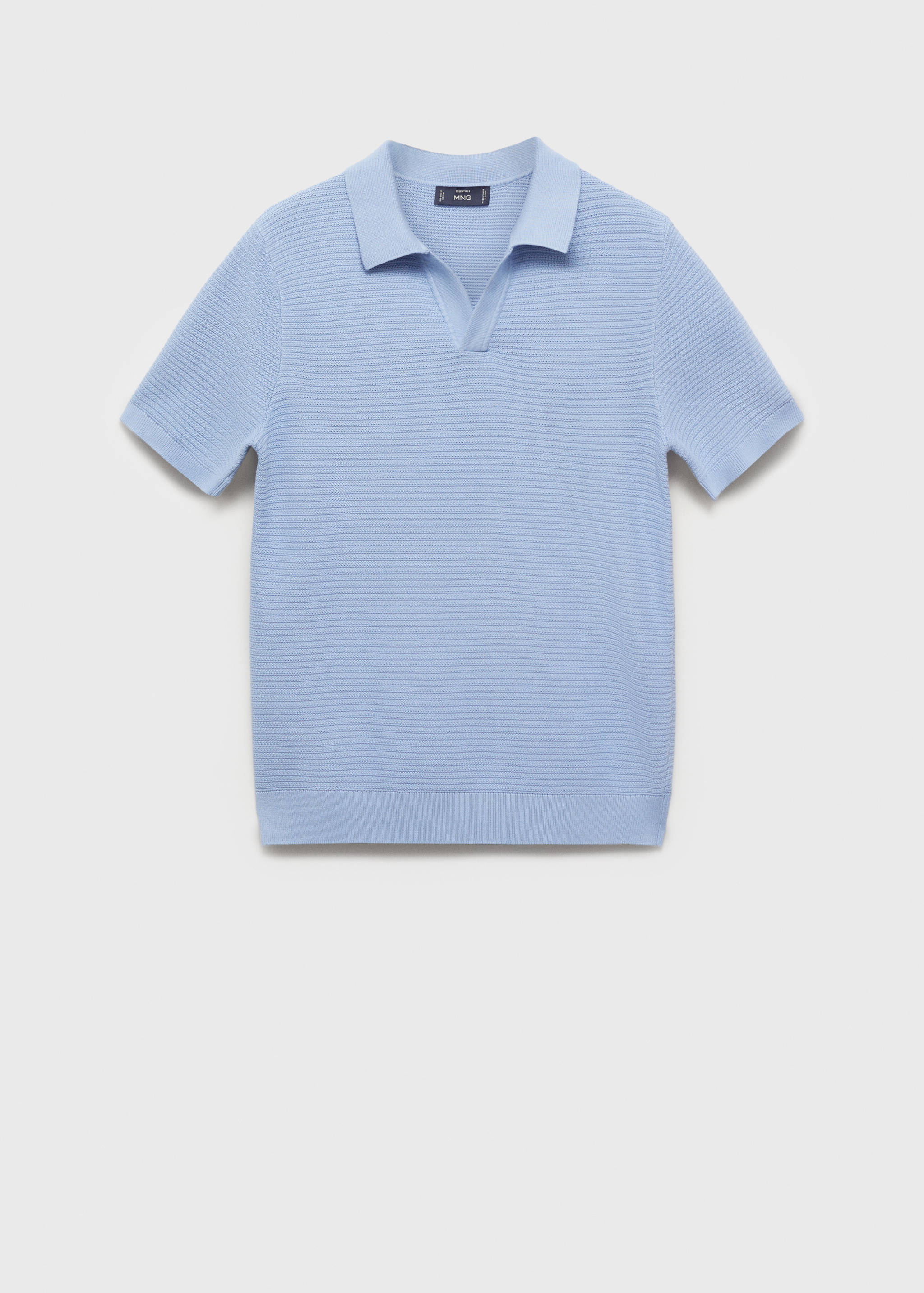 Polo 100% cotó punt estructura - Article sense model