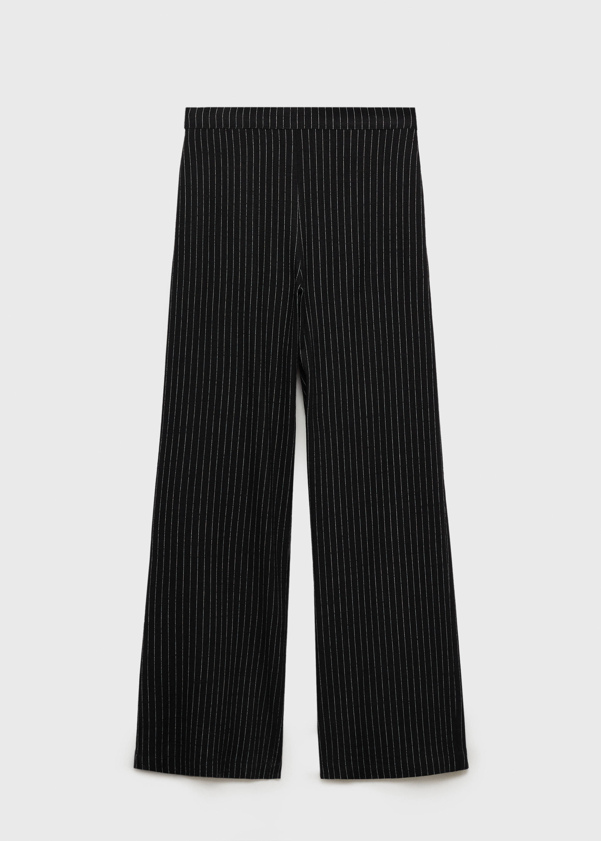 Straight striped trousers - Article without model