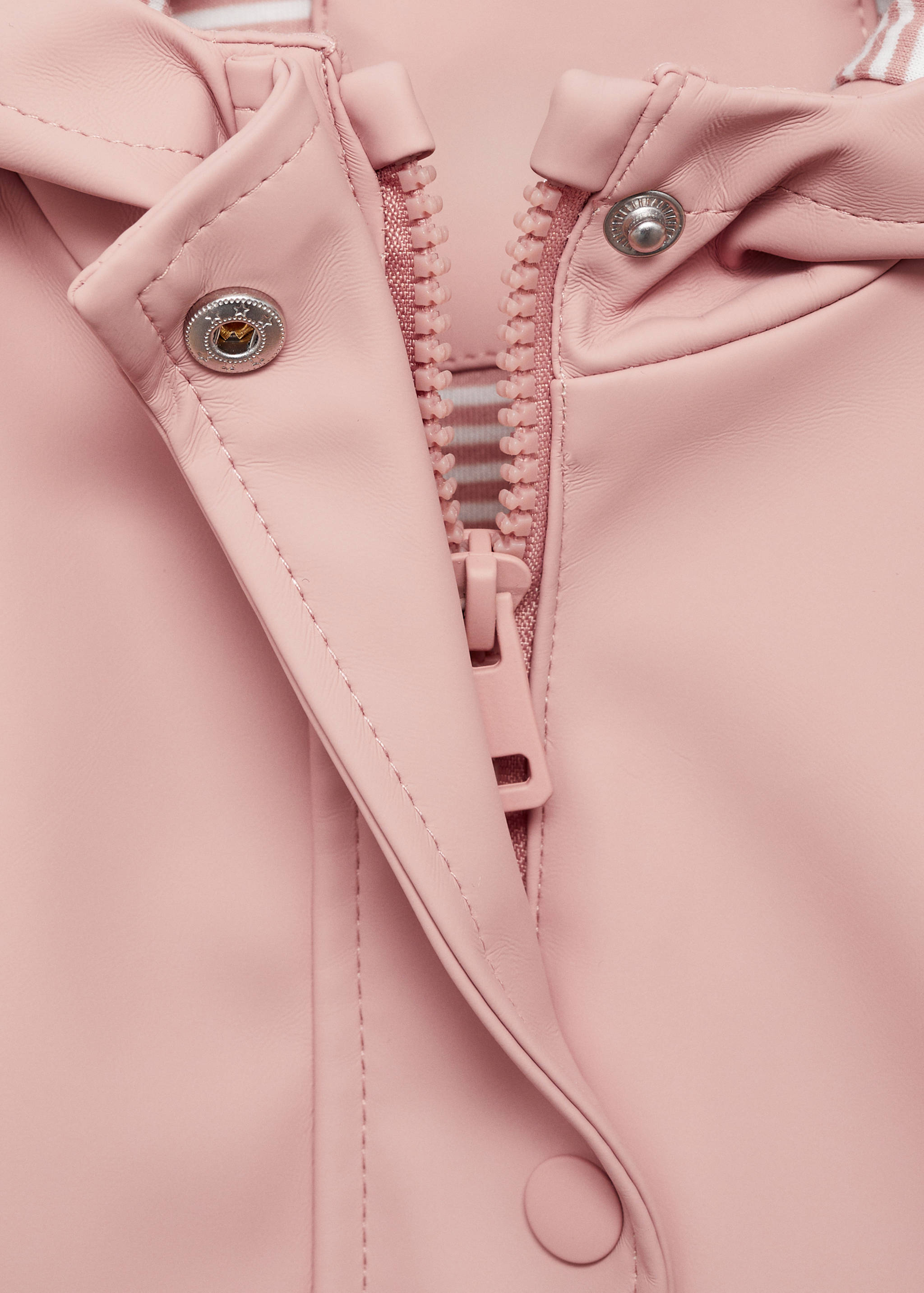 Quilted hooded barn jacket - Details of the article 8