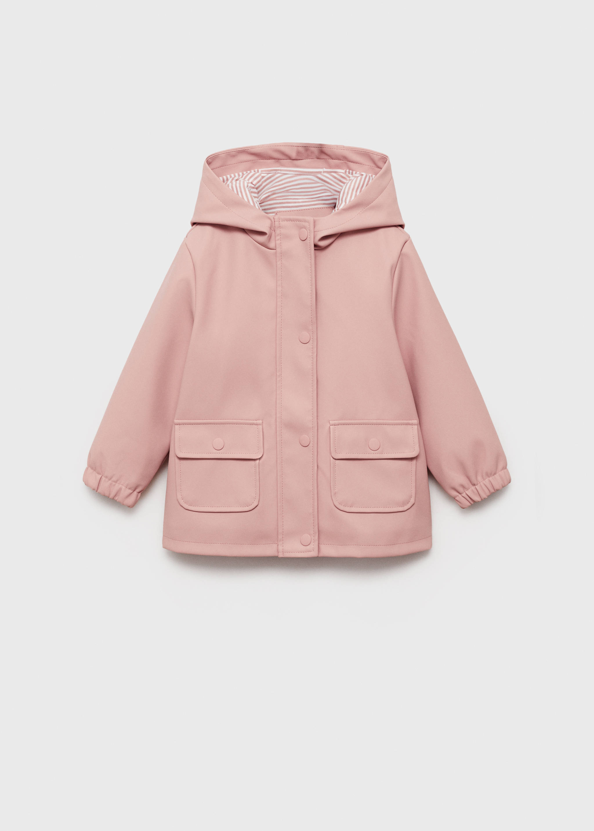 Quilted hooded barn jacket - Article without model