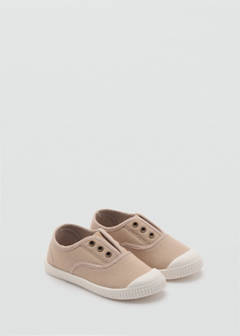 Elastic panel sneakers — Medium Brown 2