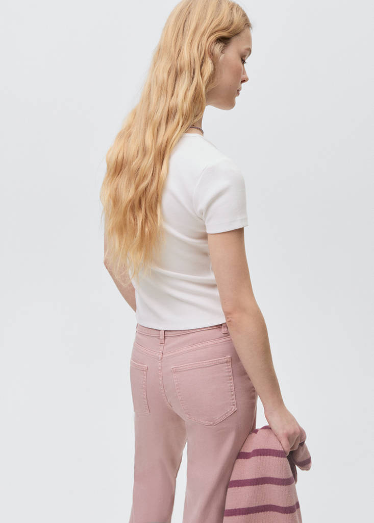 Seam detail T-shirt — Off White