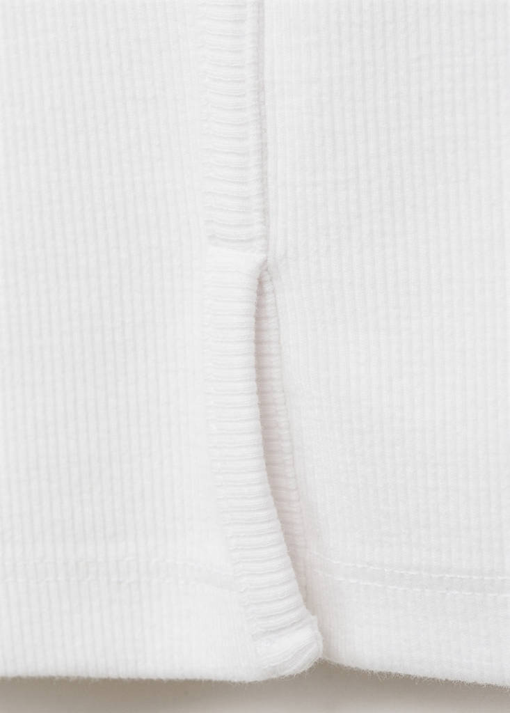 Seam detail T-shirt — Off White
