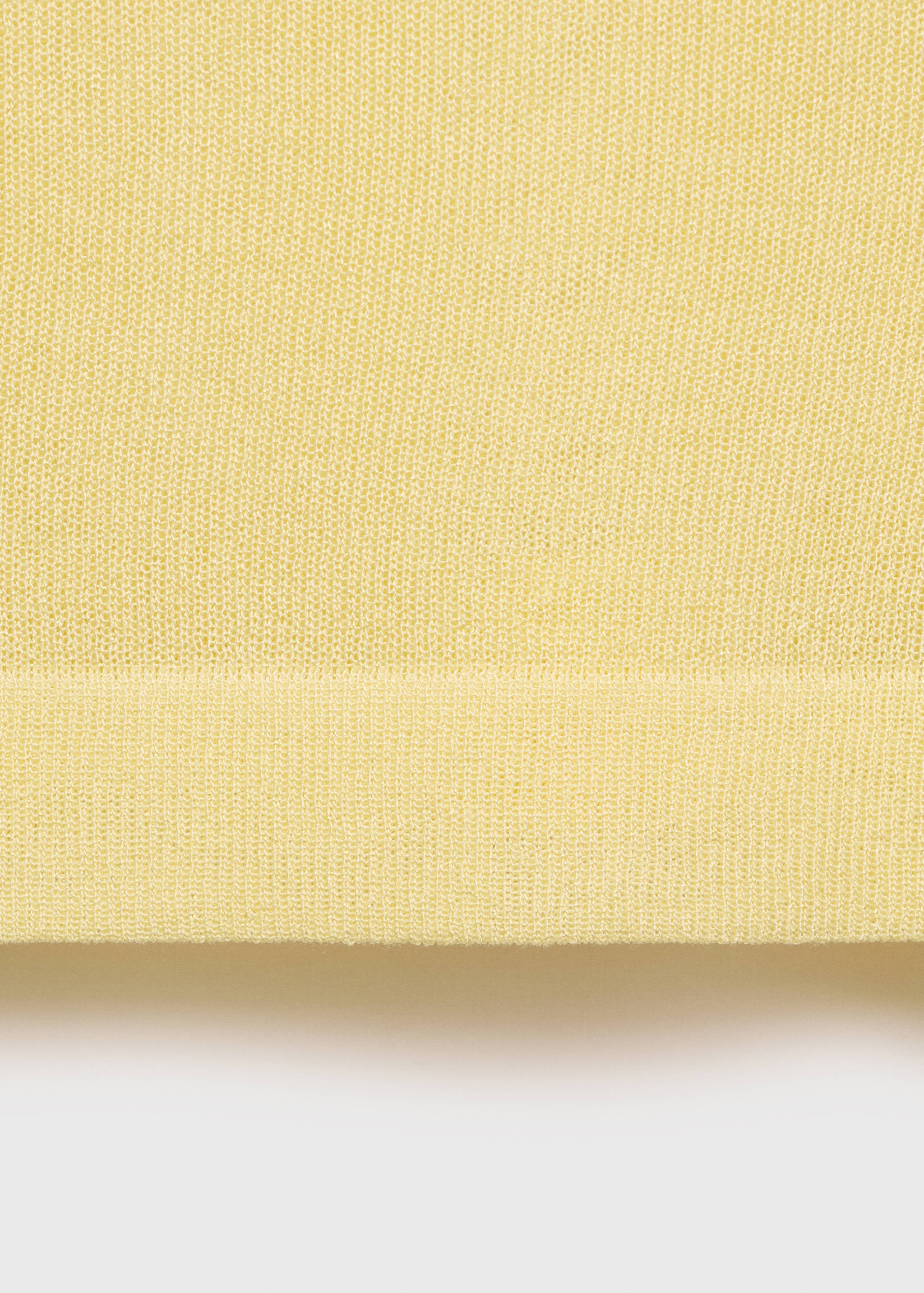 Sleeveless knitted top - Details of the article 0