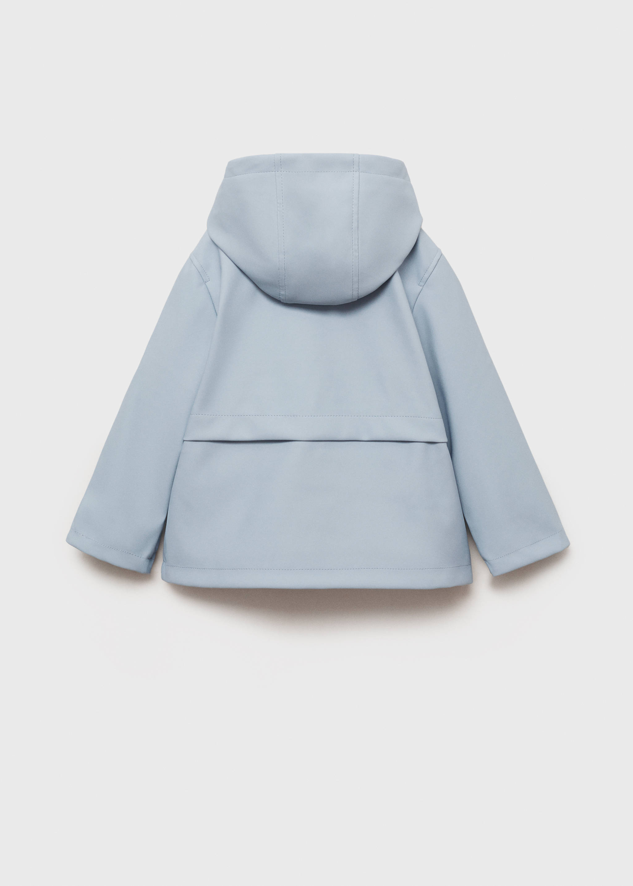 Water-repellent quilted jacket - Reverse of the article