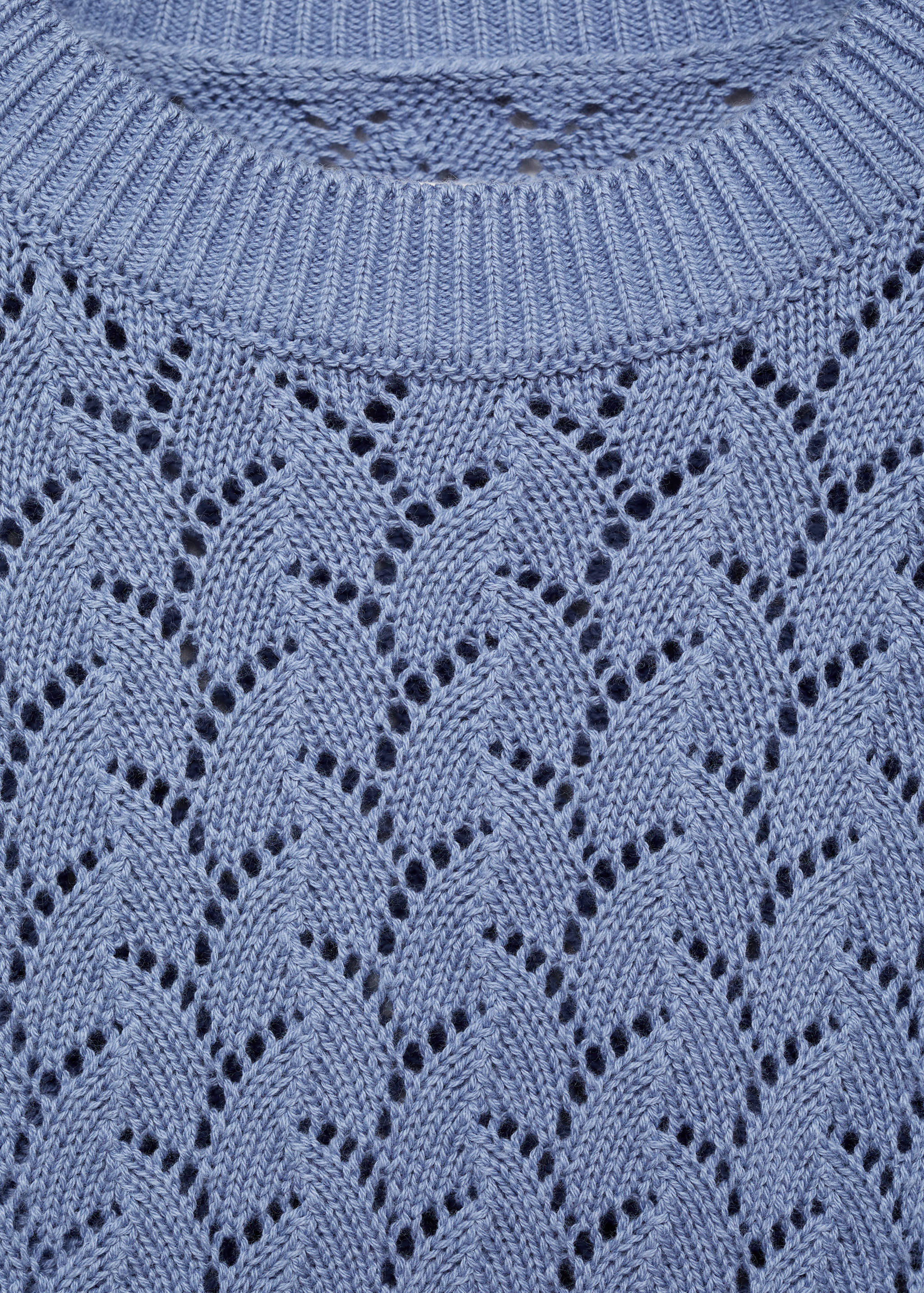 بلوفر بحياكة مخرمة - تفاصيل المنتج 8