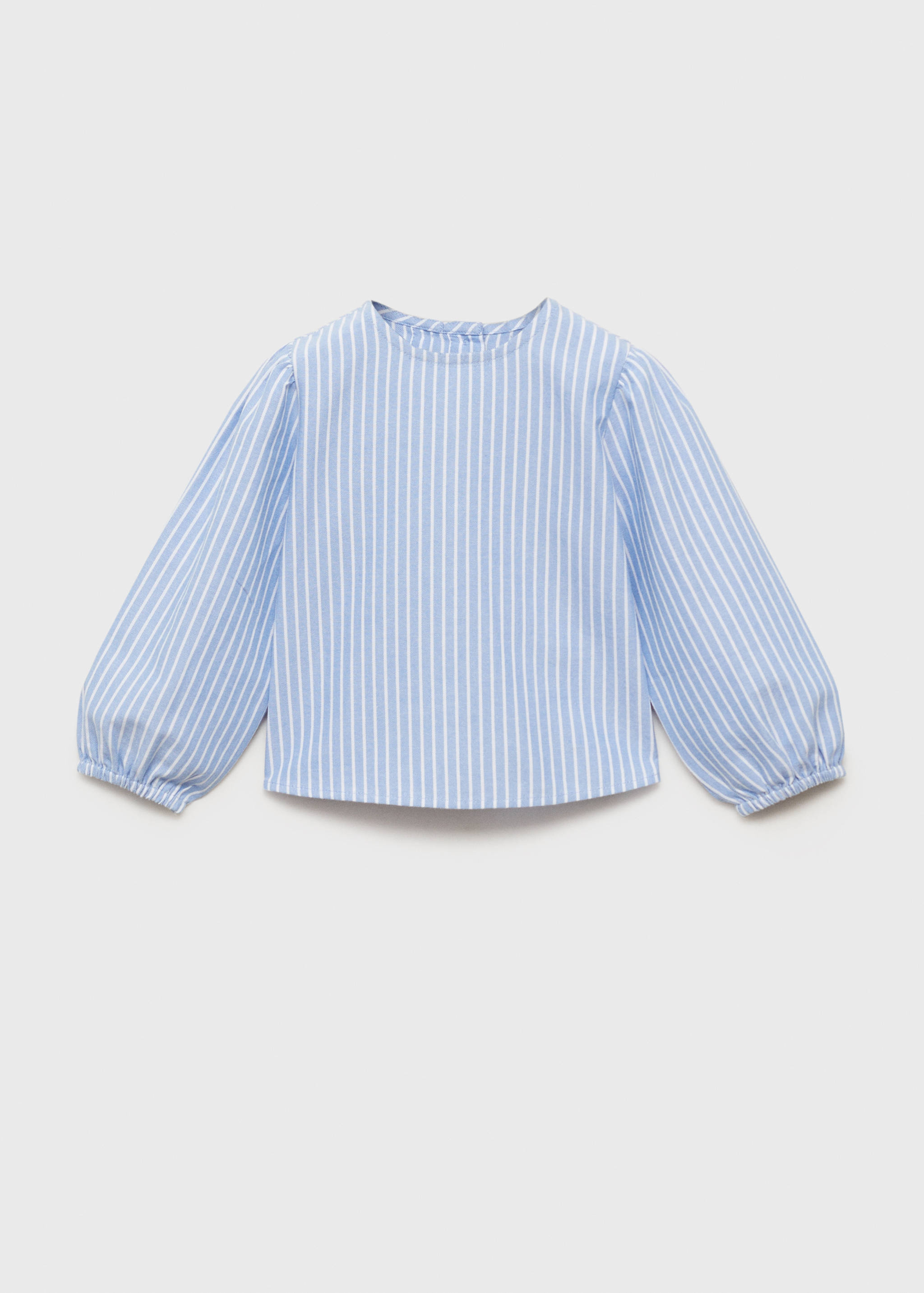 Striped cotton blouse - Article without model