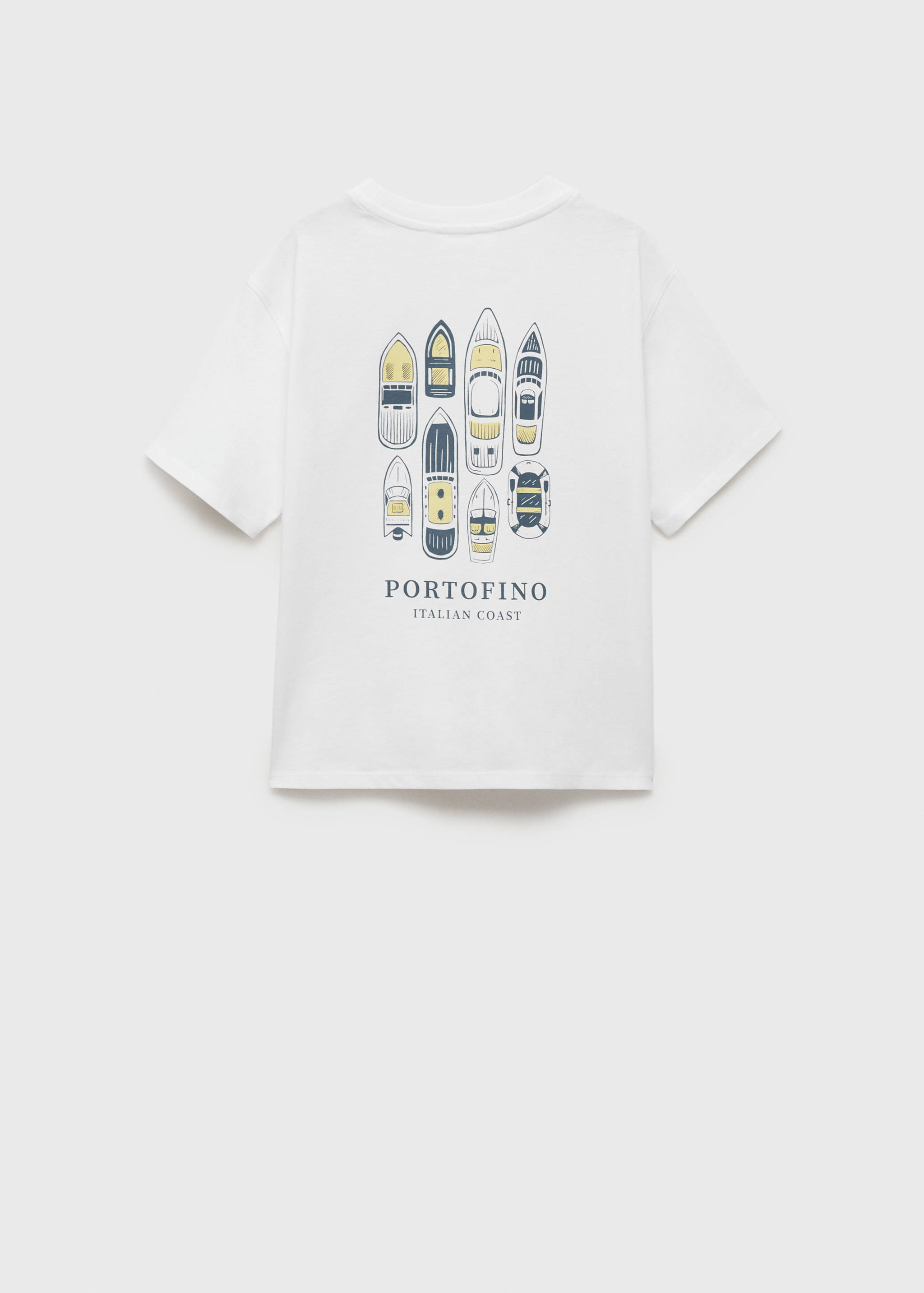 Camiseta algodón estampada - Reverso del artículo