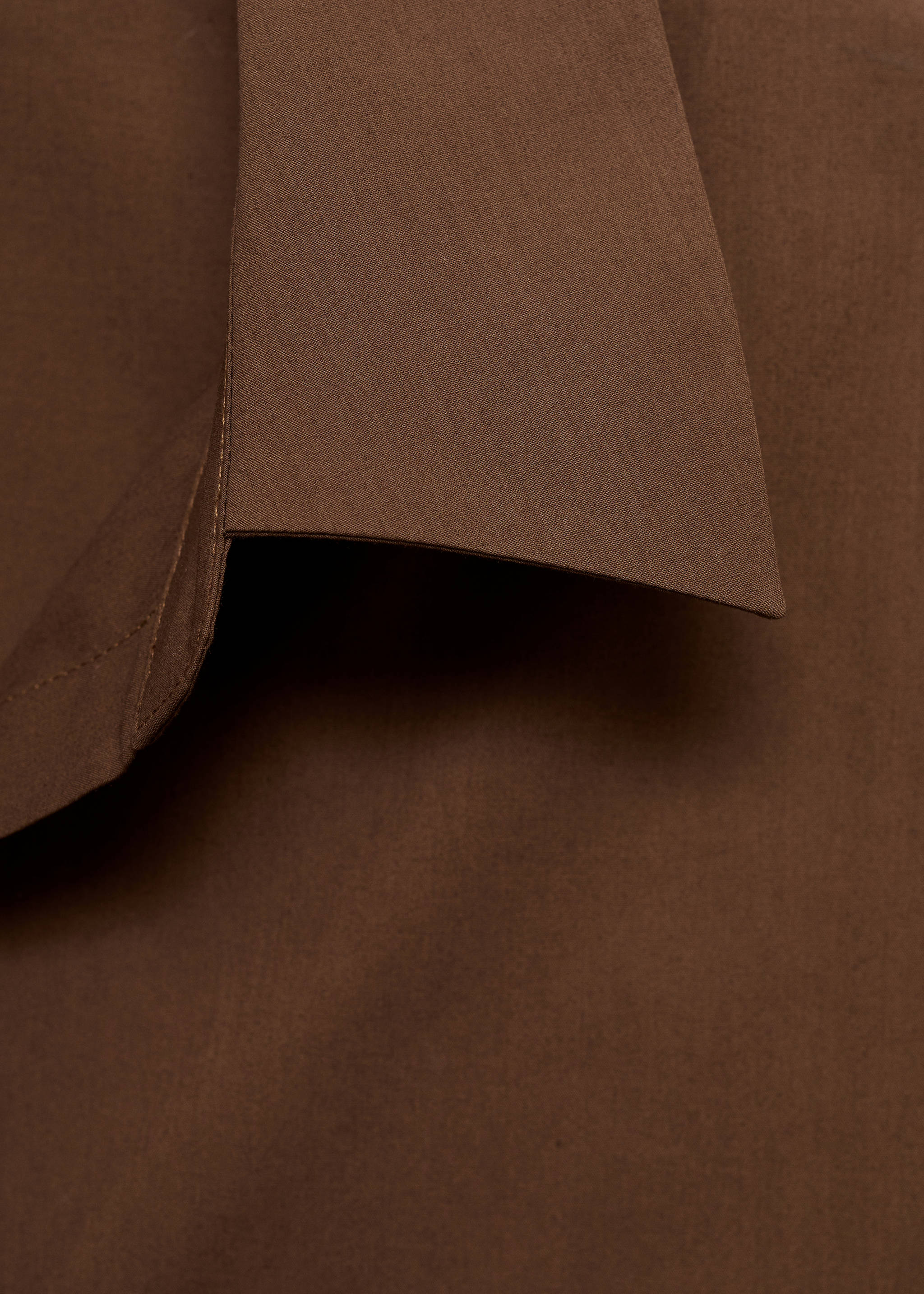 100% cotton straight-fit shirt - Details of the article 8