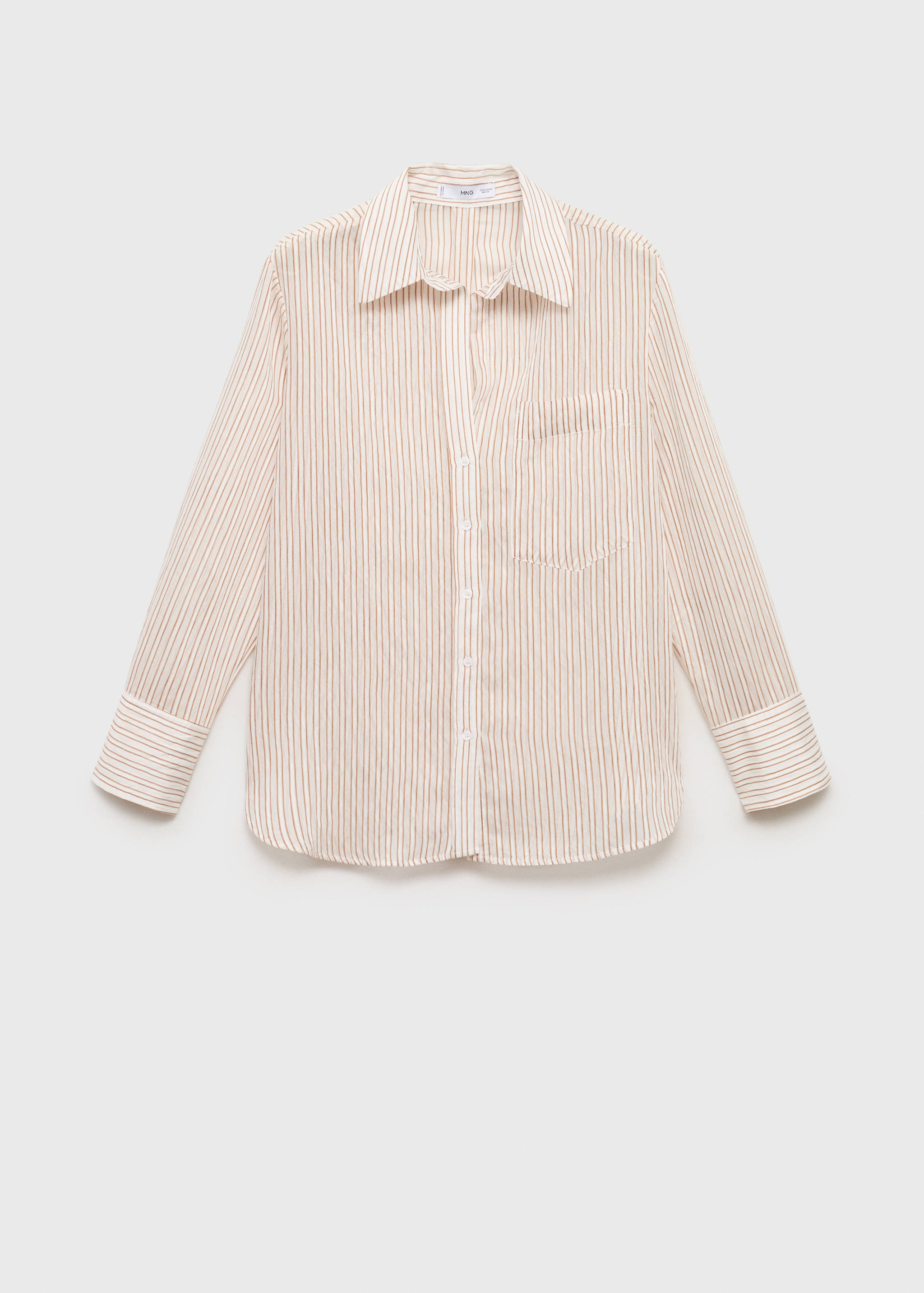 Chemise semi-transparente rayures - Article sans modèle