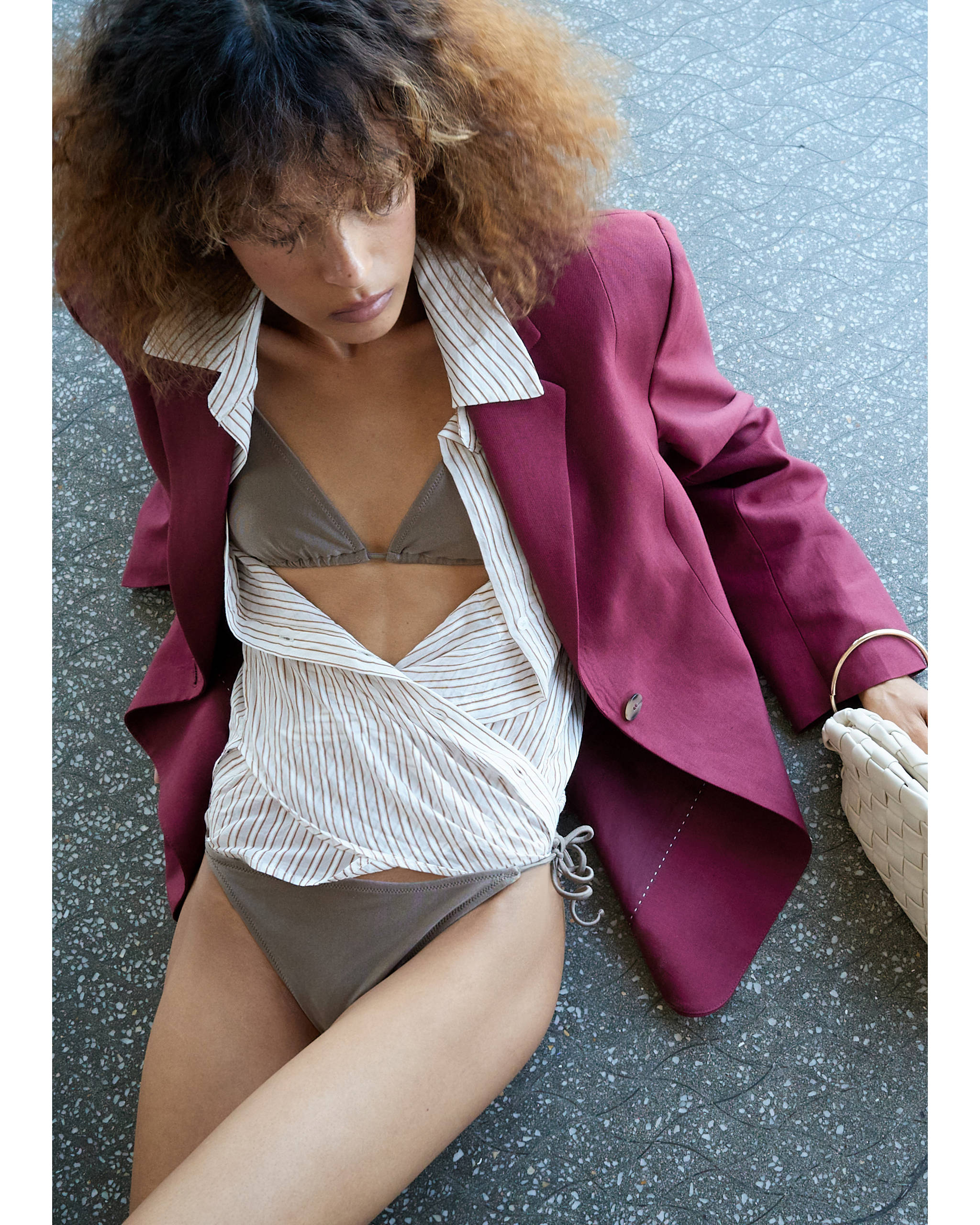 Semi-transparent striped shirt - Details of the article 7