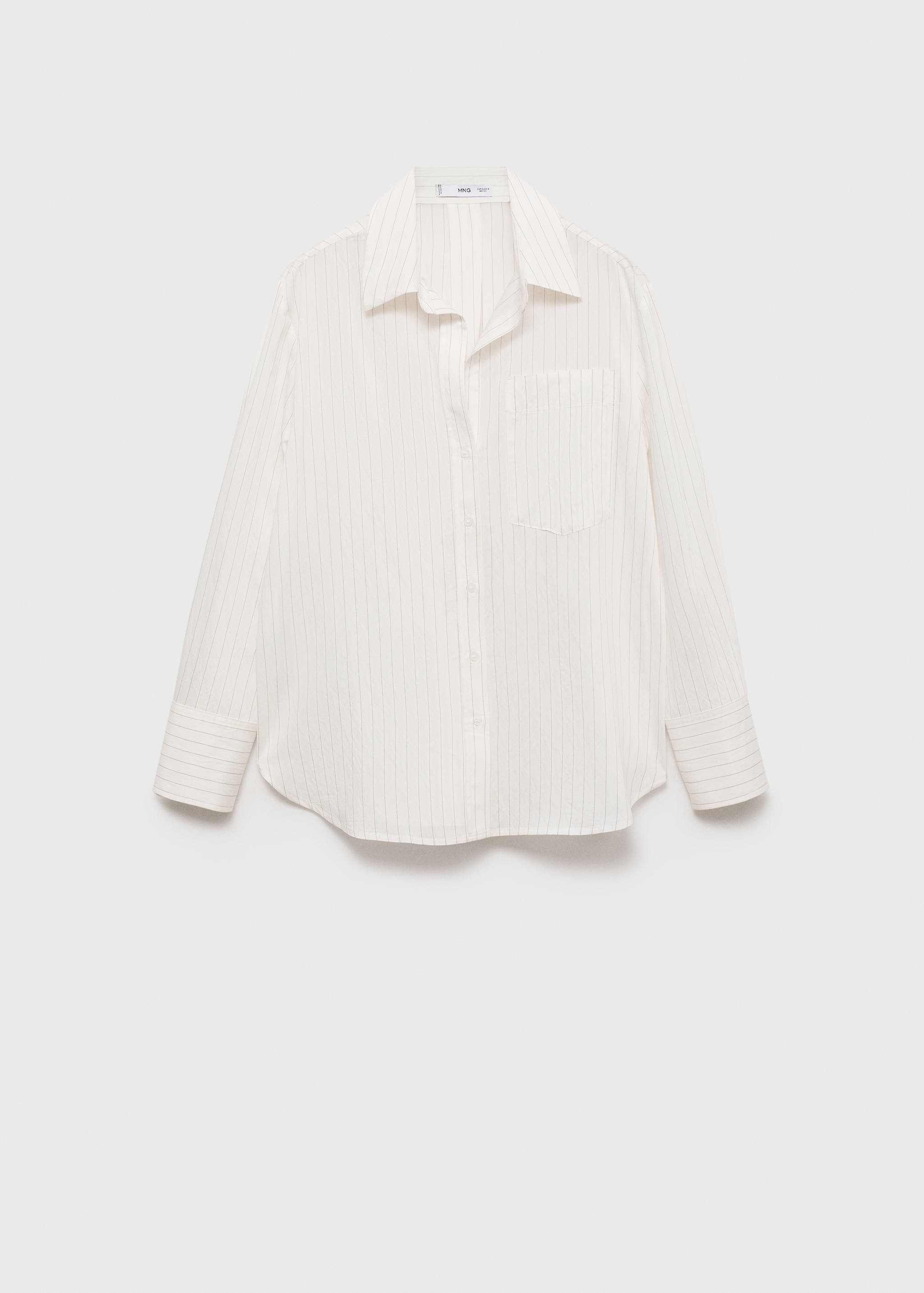 Chemise semi-transparente rayures - Article sans modèle