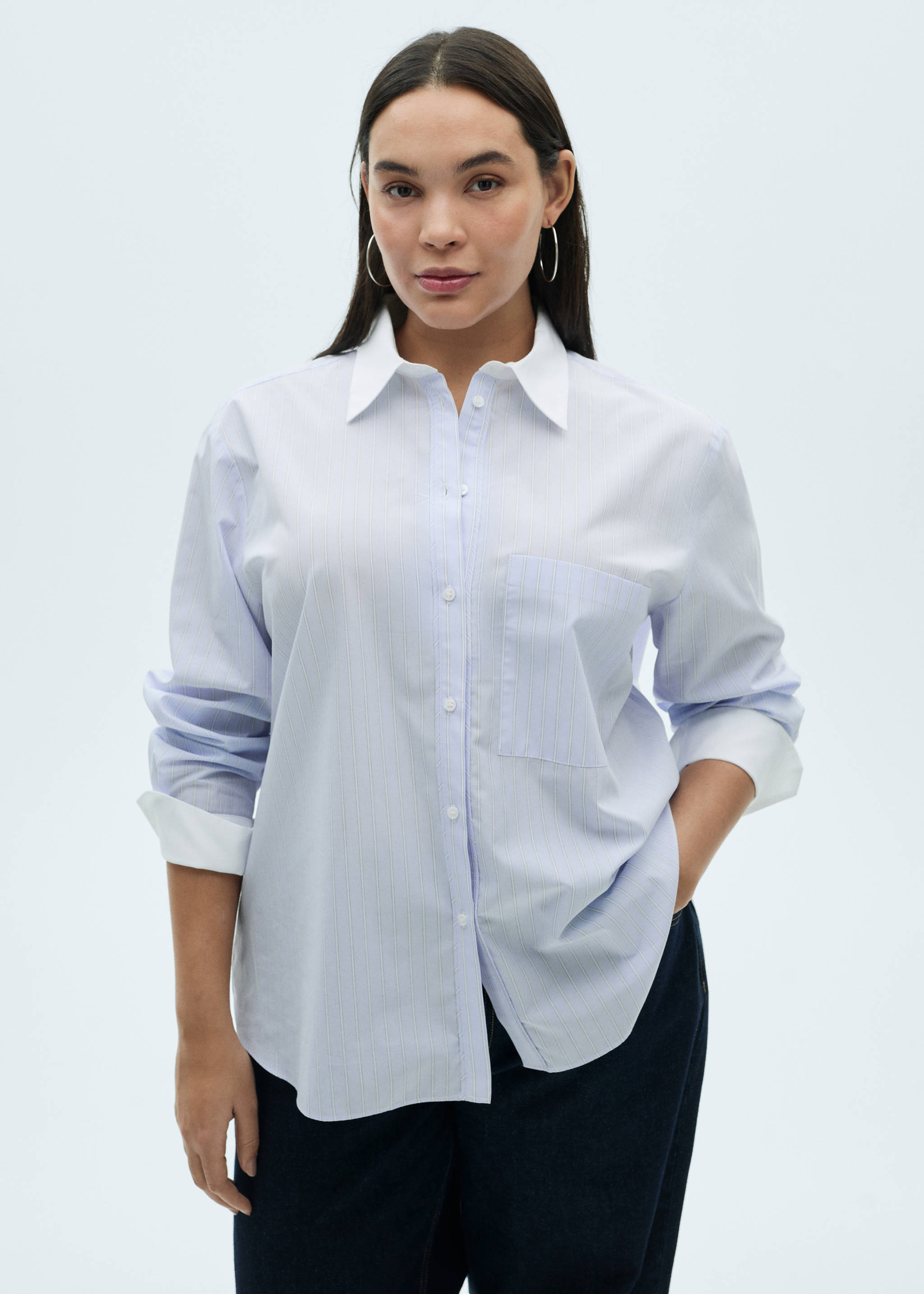 Chemise combinée en coton mélangé - Détail de l'article 5