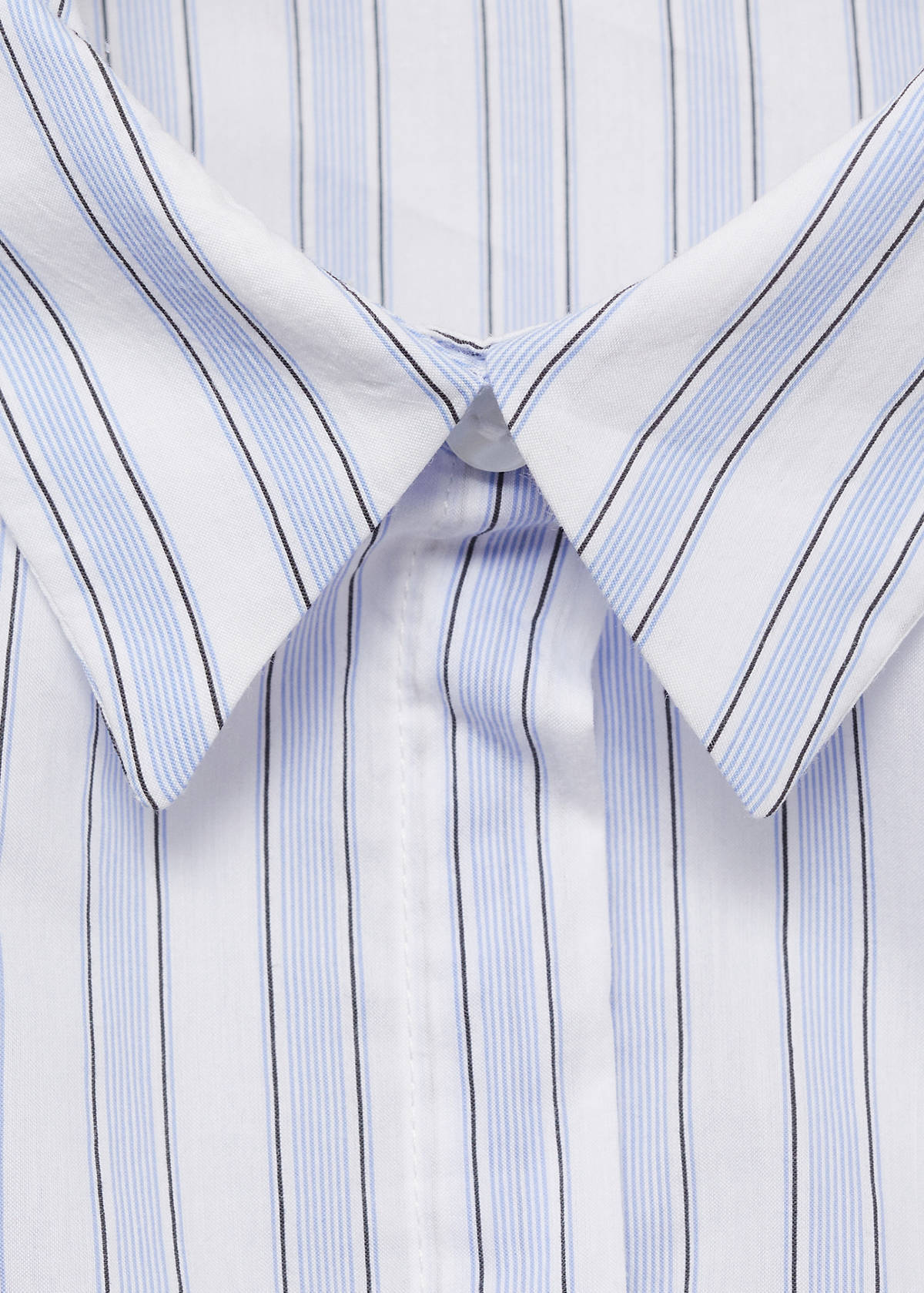 Shirt with adjustable waist — Blue