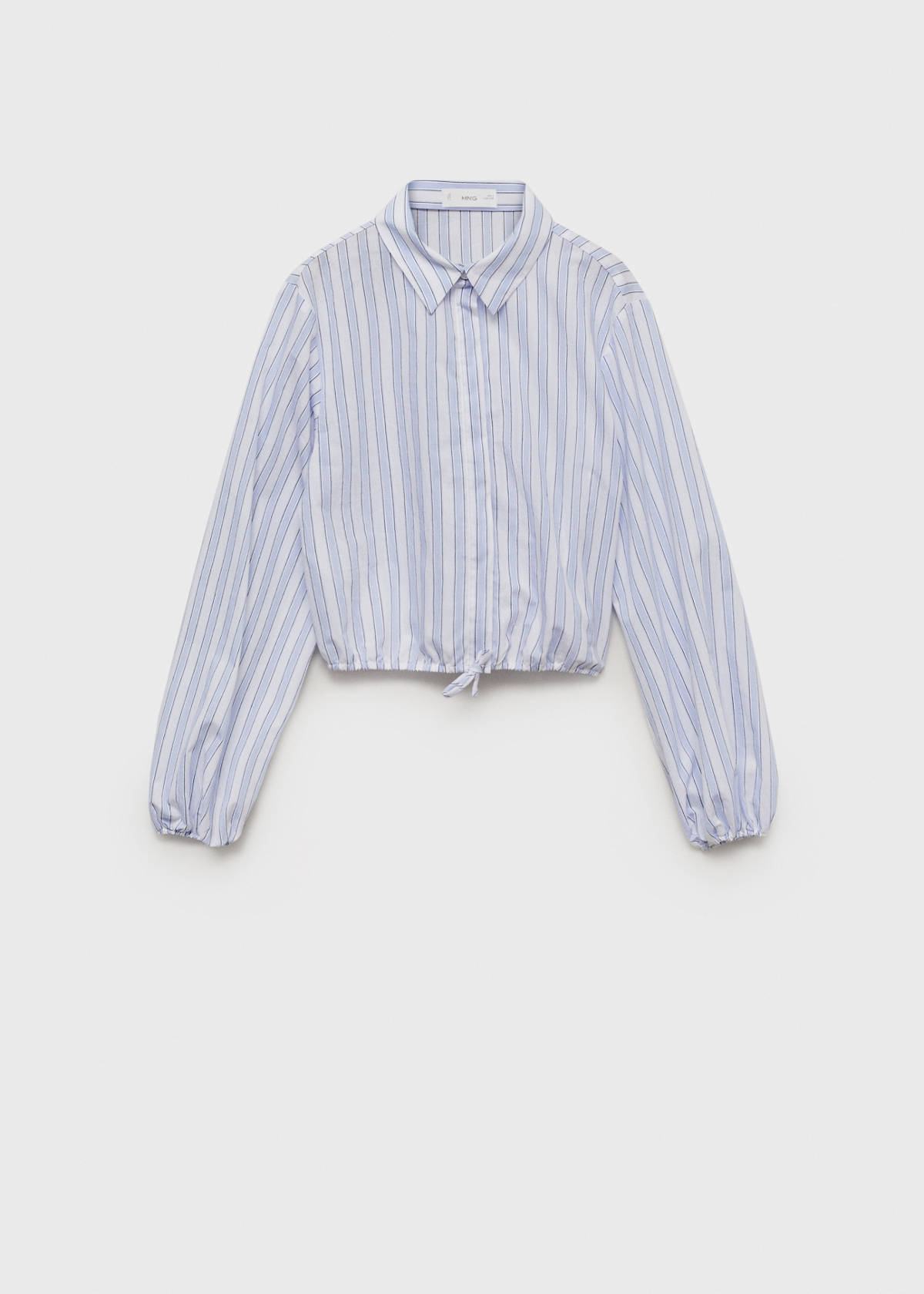 Shirt with adjustable waist — Blue