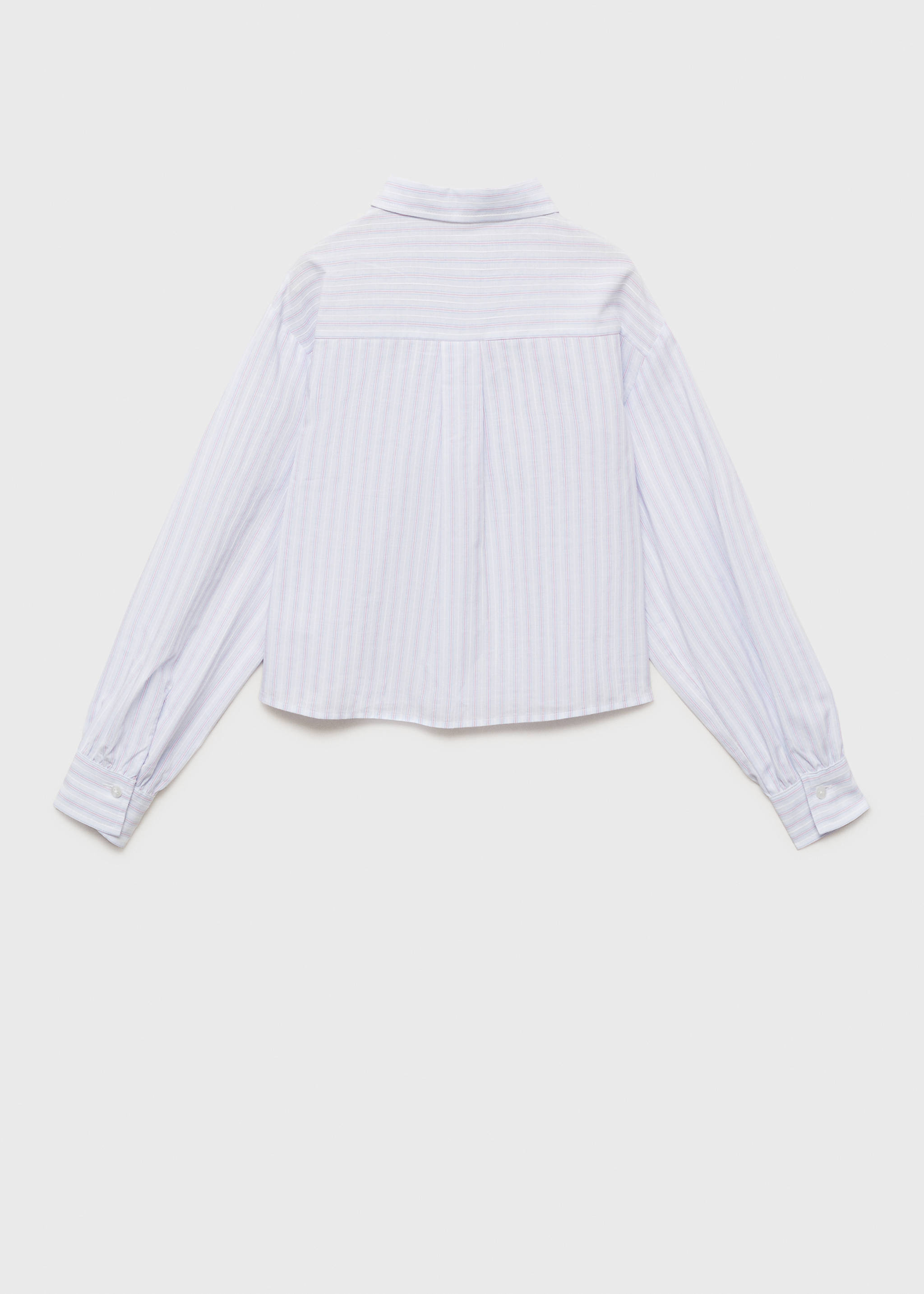 Camisa rayas bolsillo - Reverso del artículo
