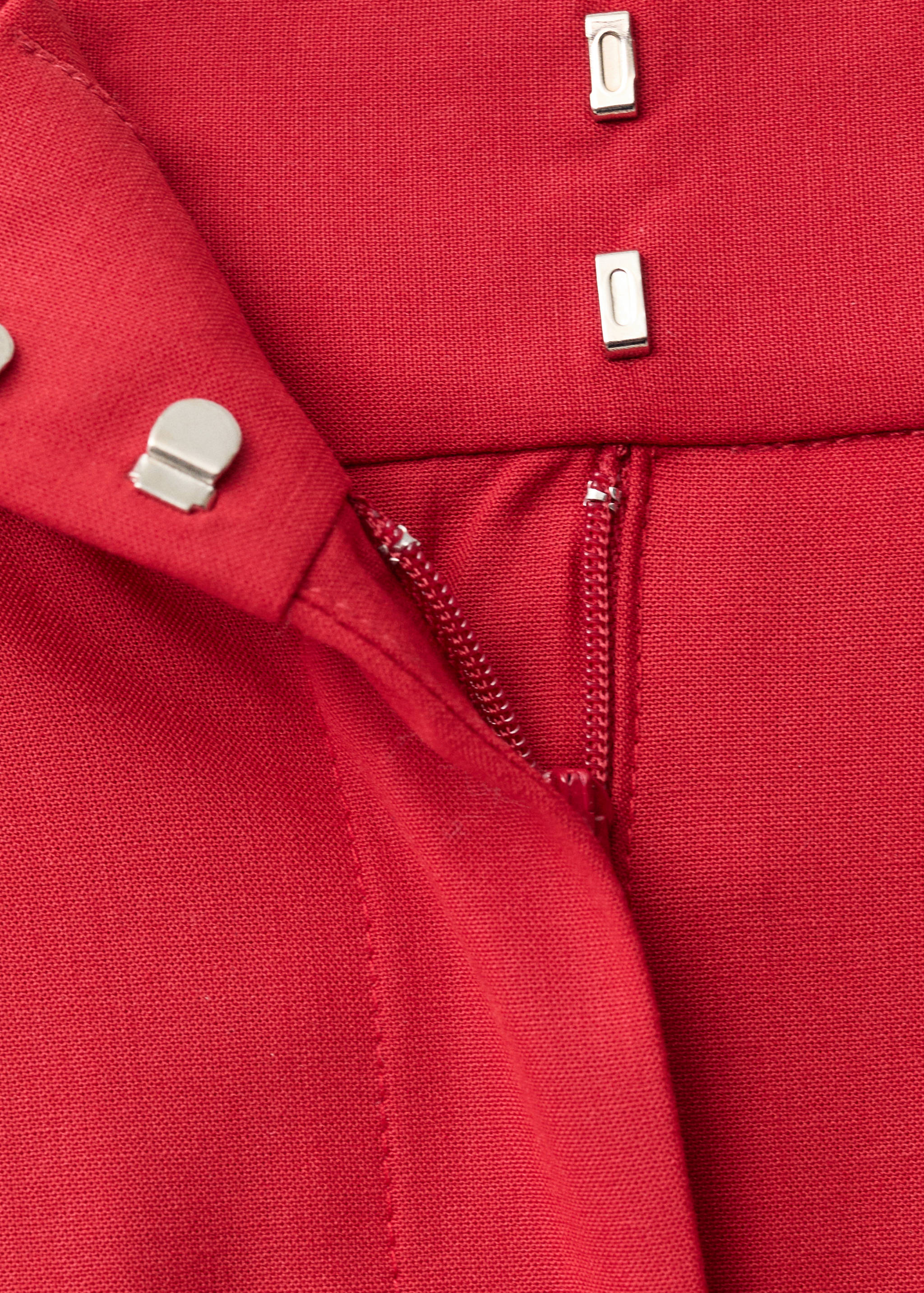 Wideleg-Anzughose aus Wollgemisch - Detail des Artikels 0