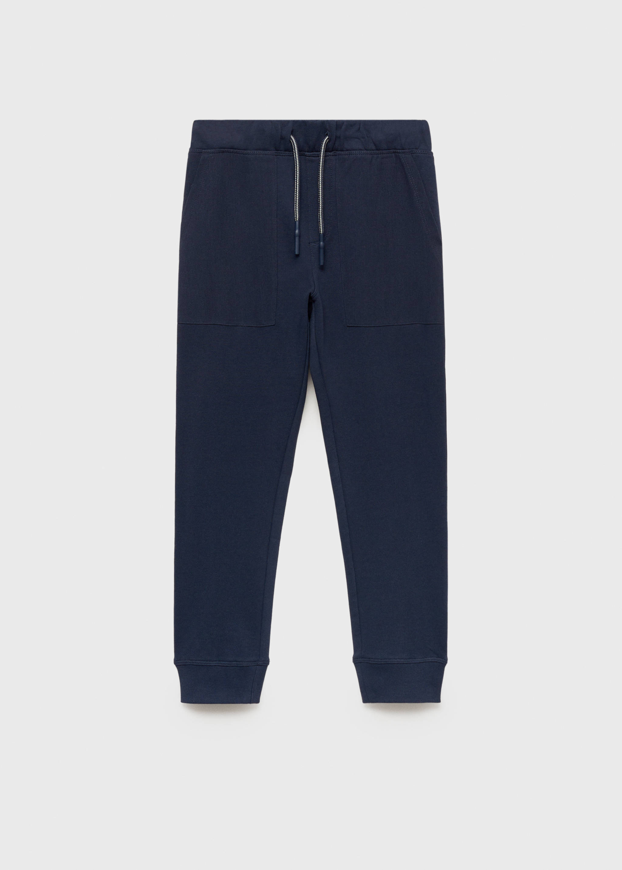 Cotton jogger-style trousers - Article without model
