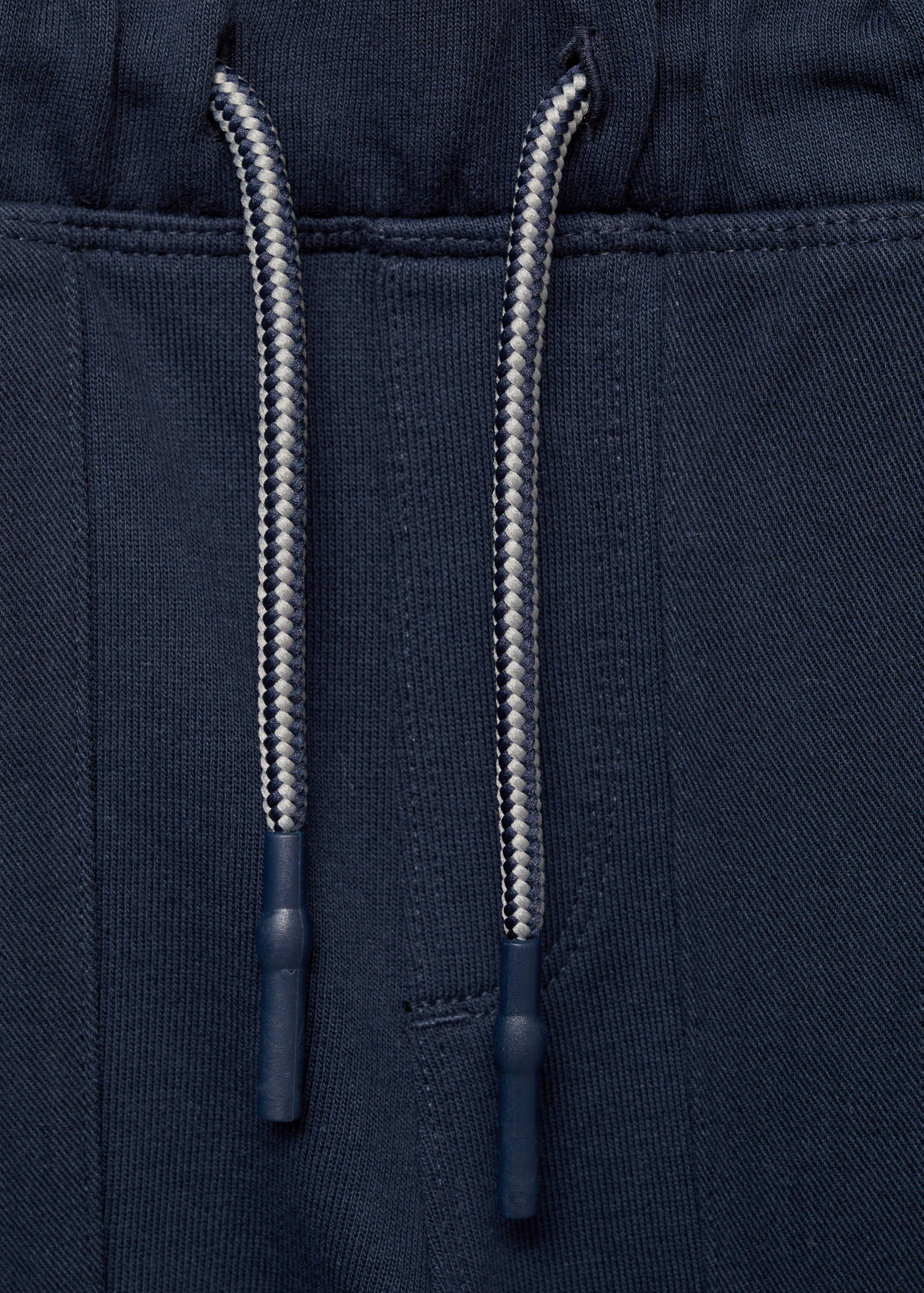 Cotton jogger-style trousers - Details of the article 8