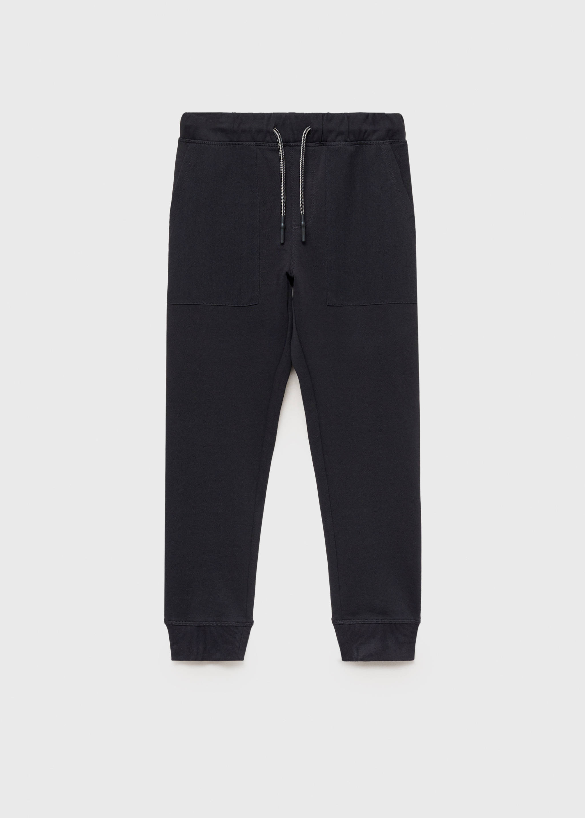 Cotton jogger-style trousers - Article without model