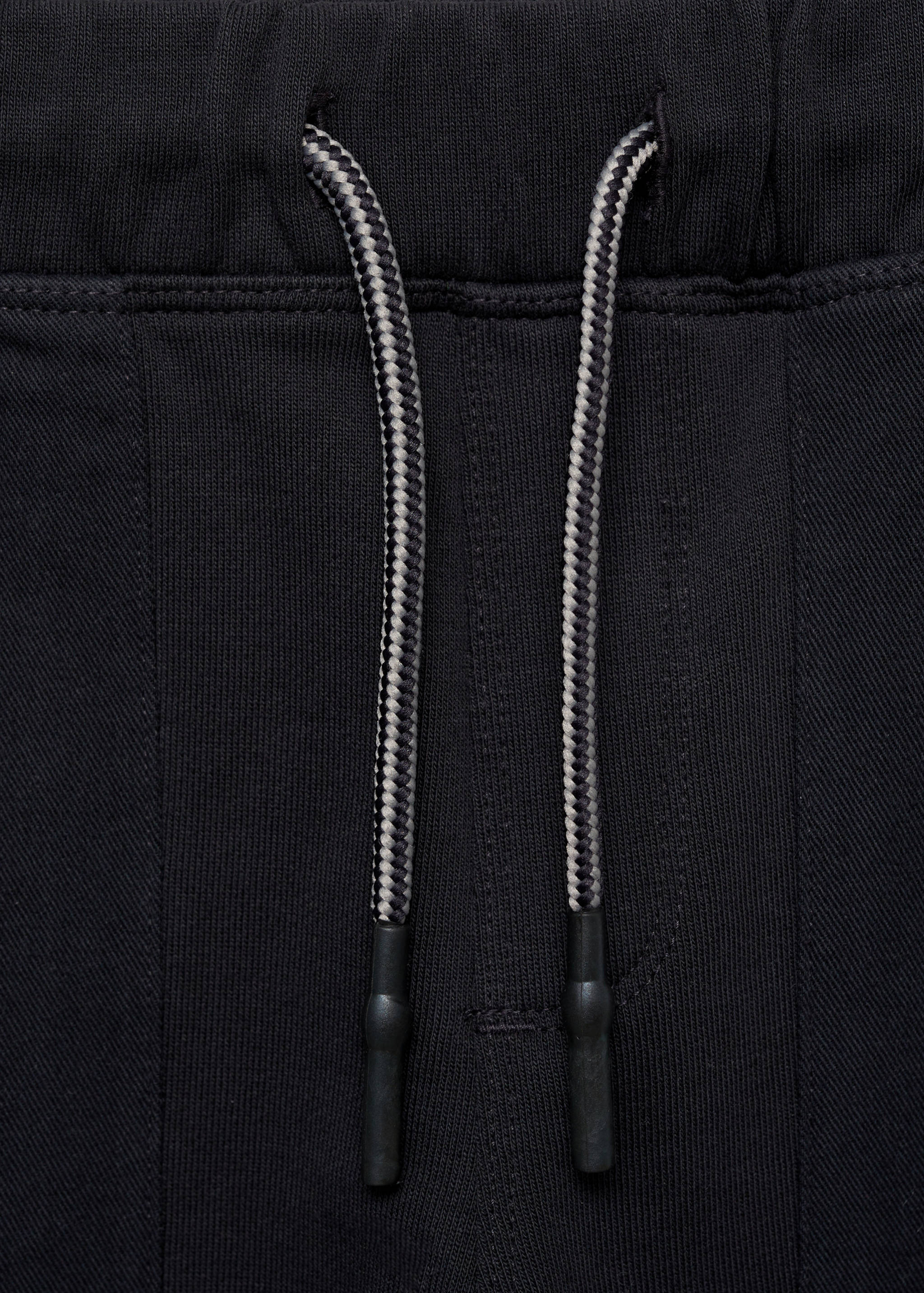 Cotton jogger-style trousers - Details of the article 8