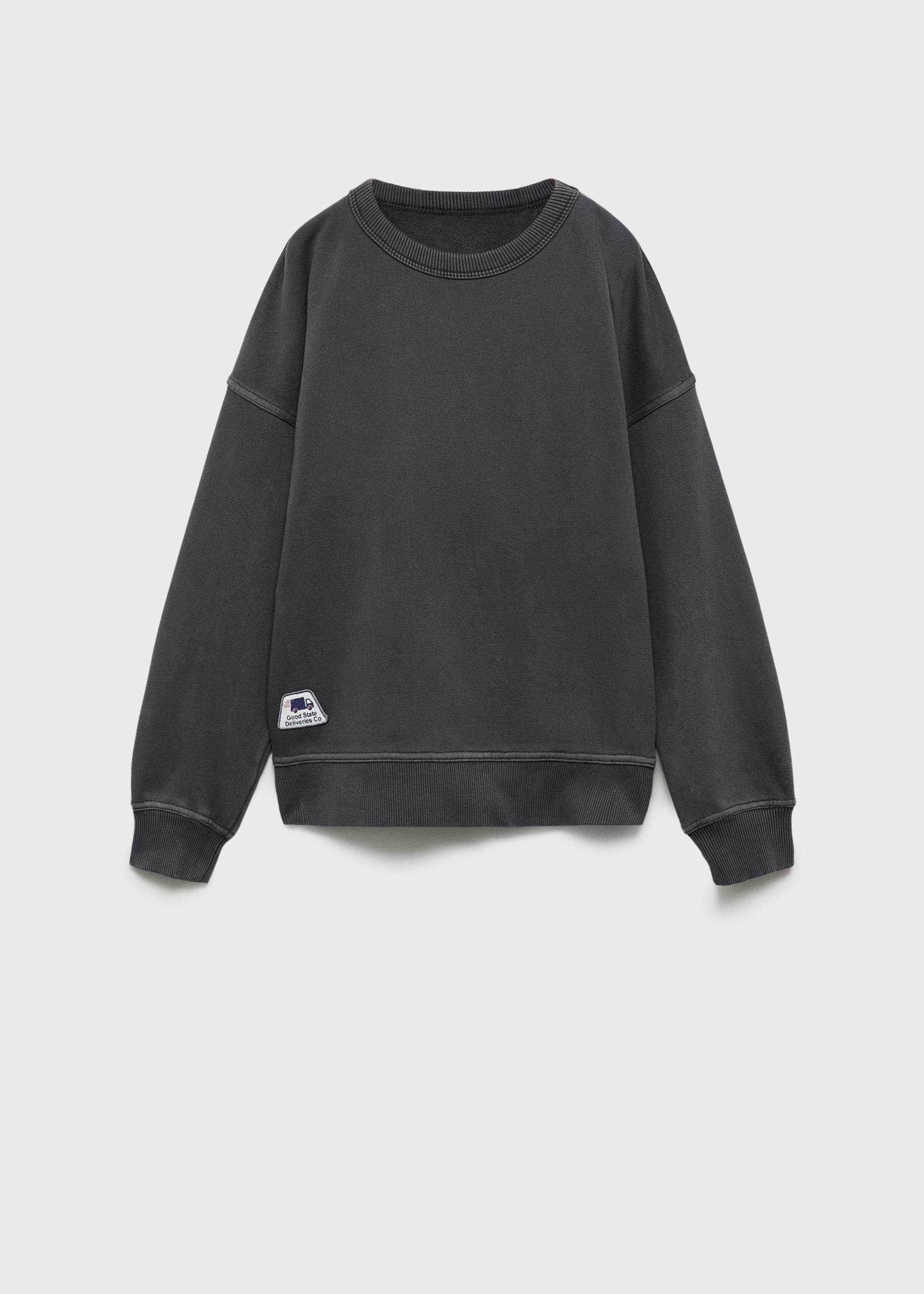 Printed cotton sweatshirt - Article without model