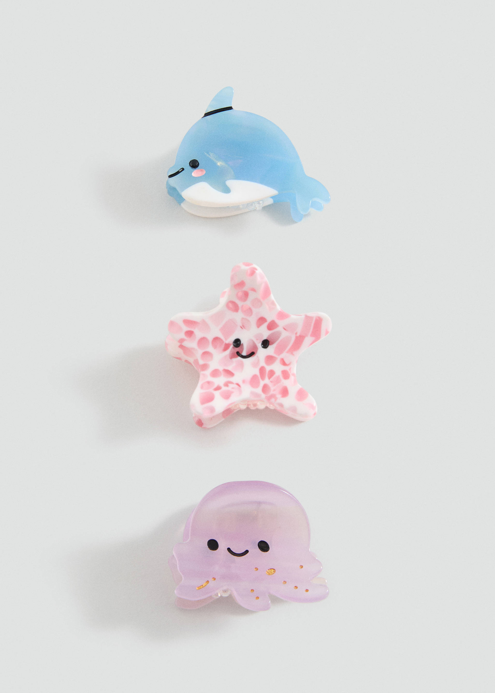 3-pack of hair clips - Article without model